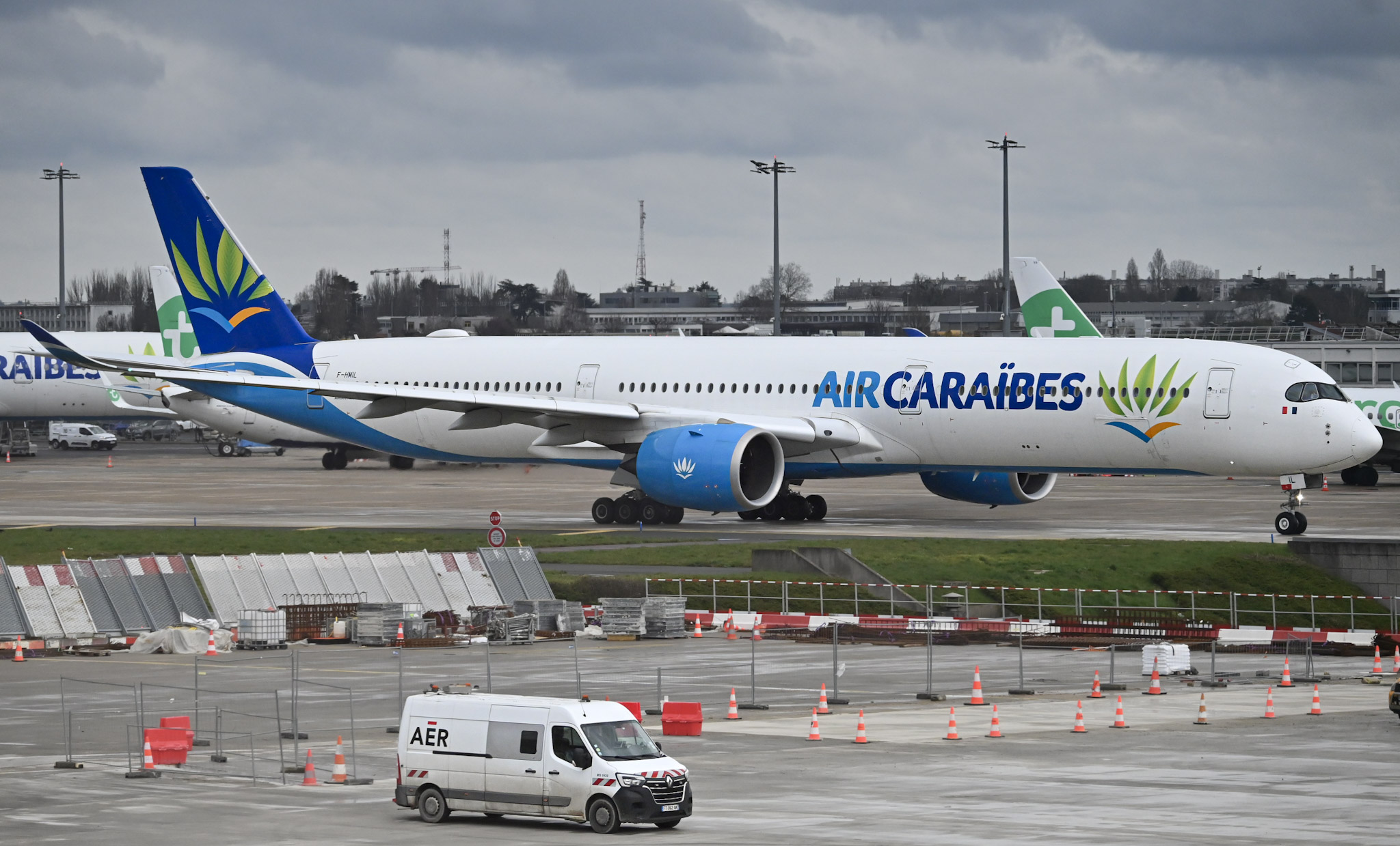 Full size: Air Caraibes Airbus A350-1000 F-HMIL at Paris Orly Airport