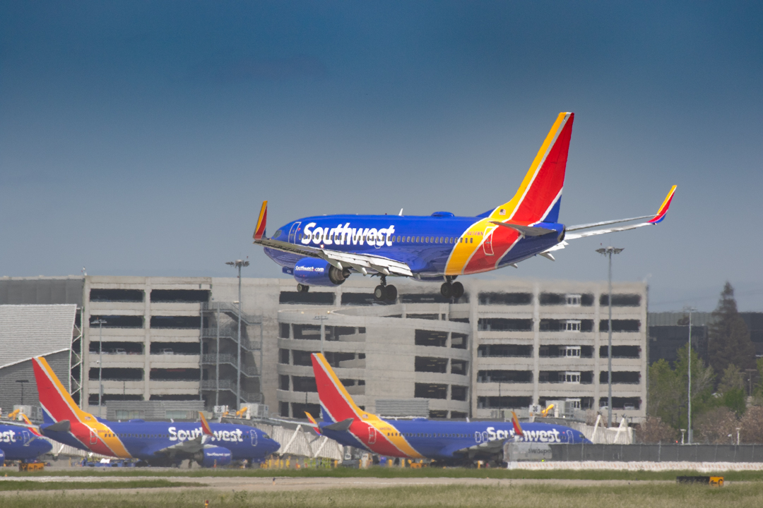Full size: Southwest Boeing 737-800 N434WN at Norman Y Mineta San Jose International Airport