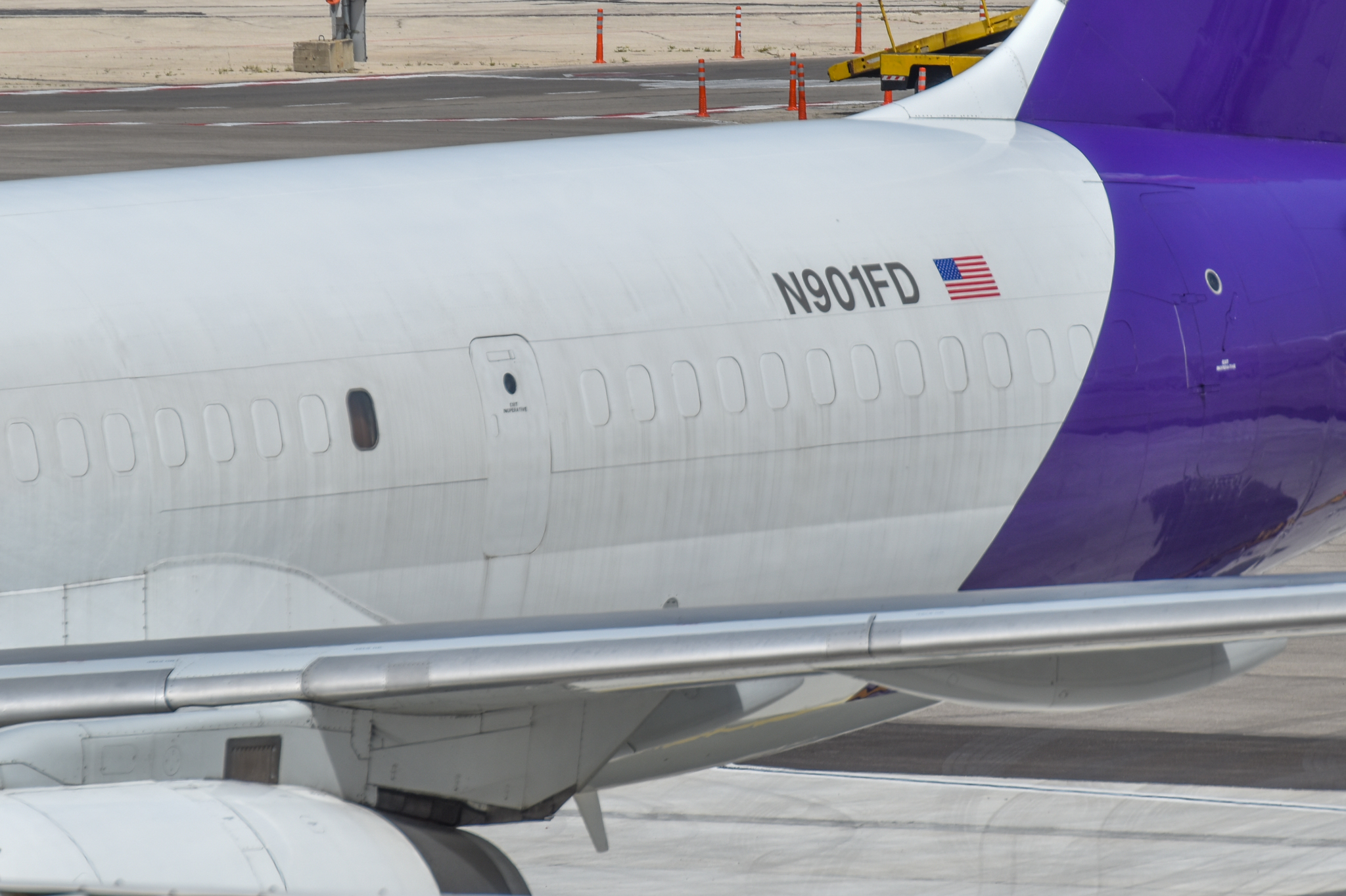 Full size: FedEx Boeing 757-200 N901FD at Tel Aviv-Ben Gurion Airport