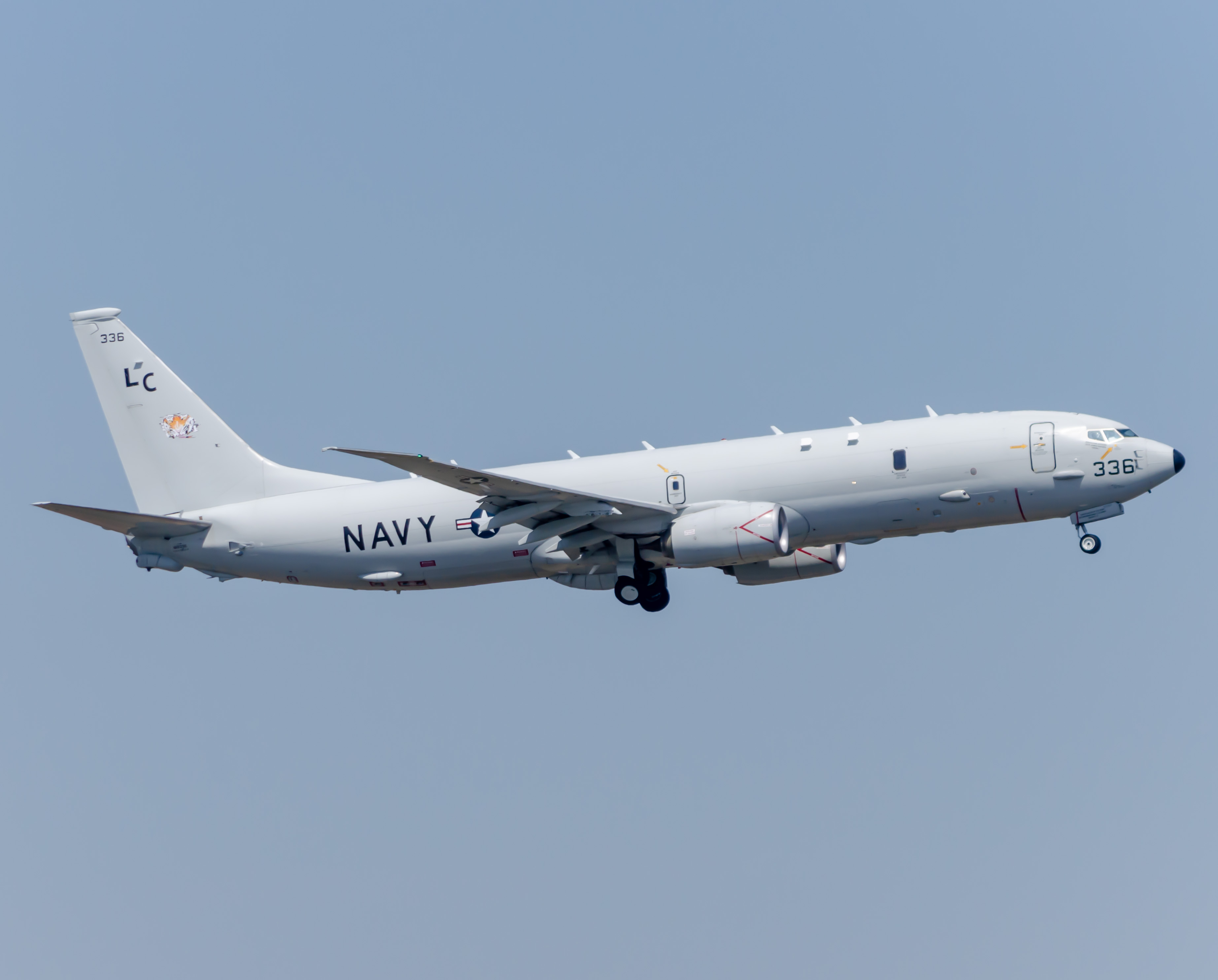 Full size: USN - United States Navy Boeing P-8 Poseidon  169336 at Atlantic City International Airport