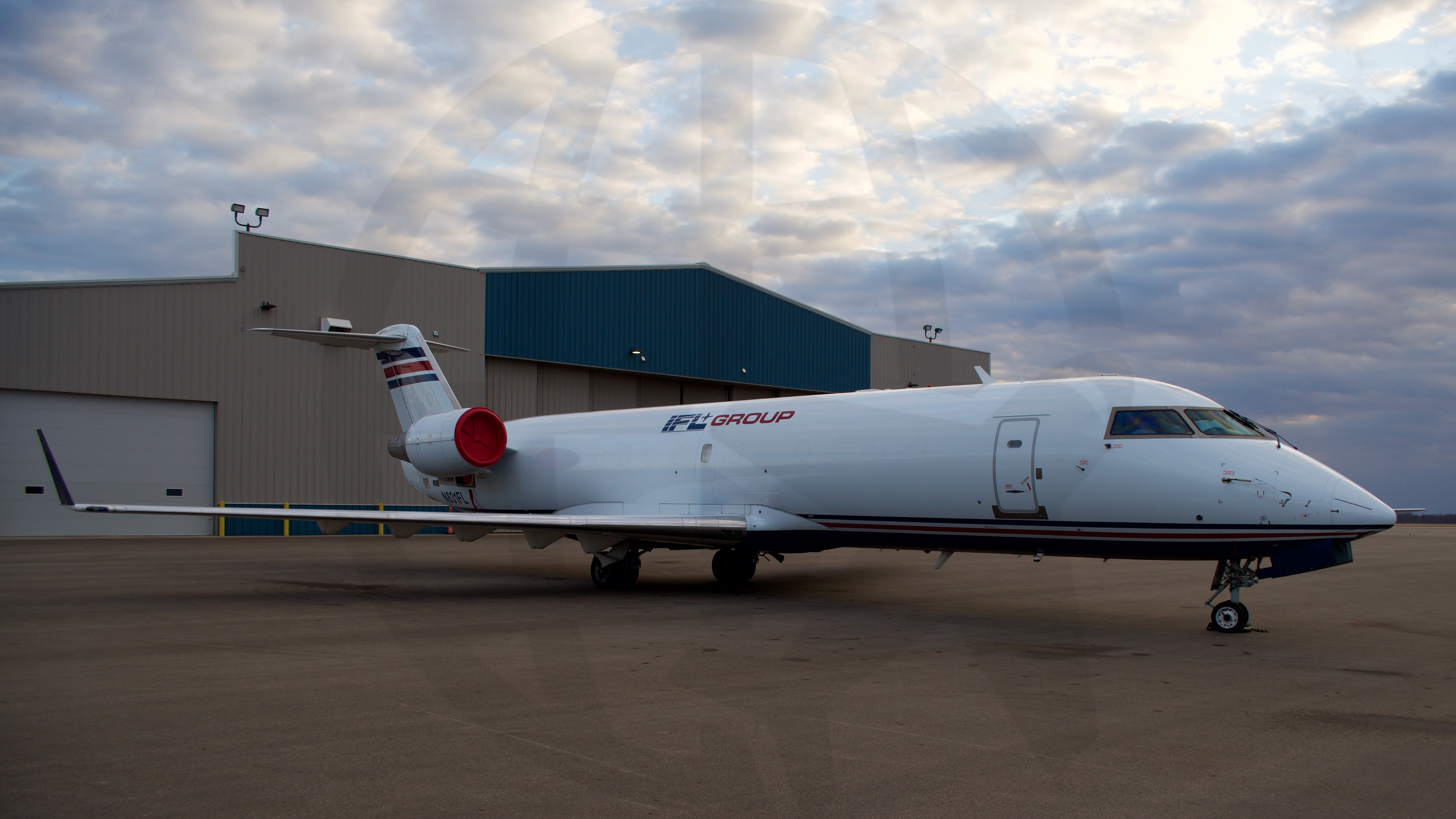 Full size: IFL Group  Mitsubishi CRJ-200SF N831FL at Thief River Falls Regional Airport
