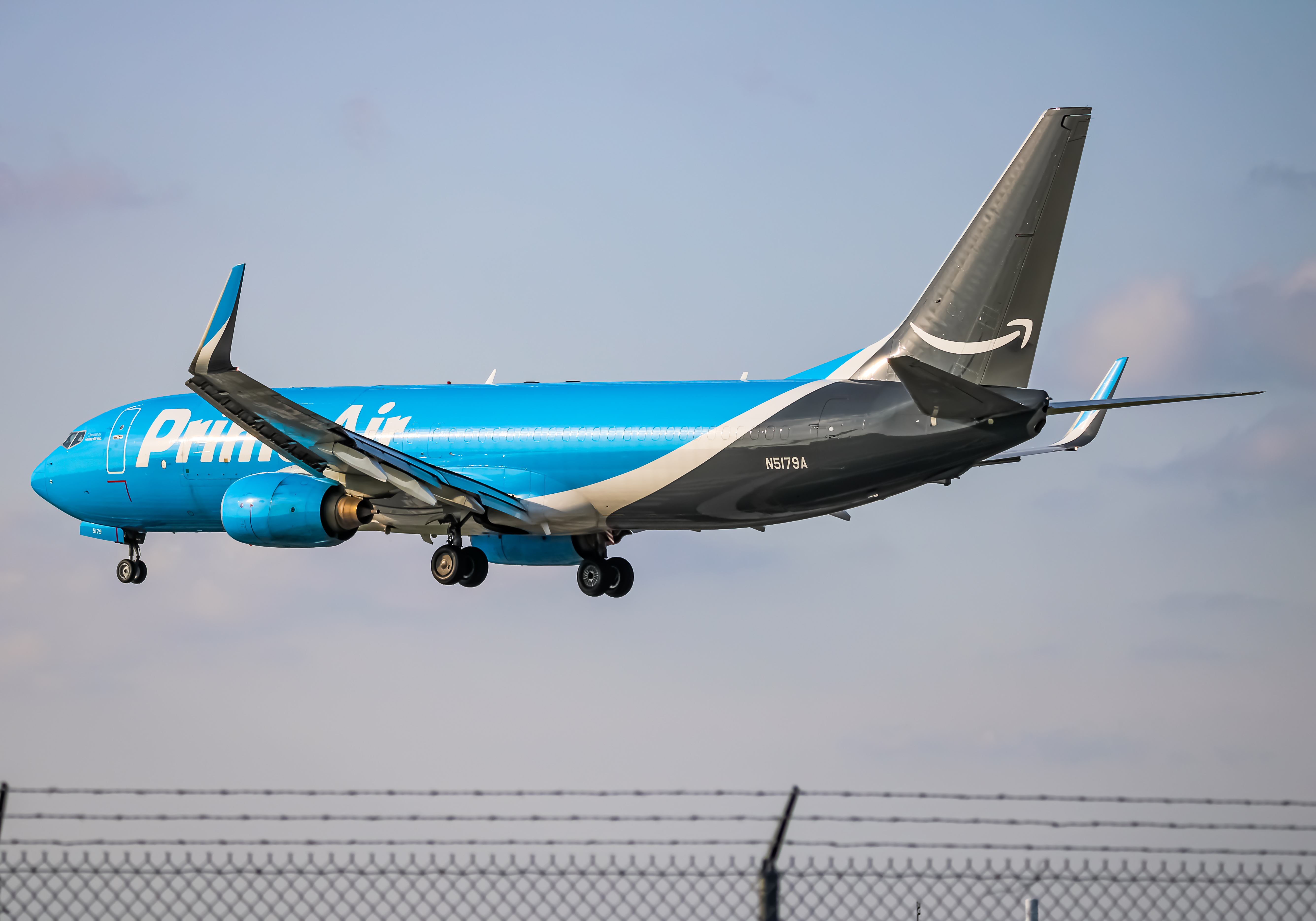 Full size: Prime Air Boeing 737-800 N5179A at Baltimore/Washington International Thurgood Marshall Airport