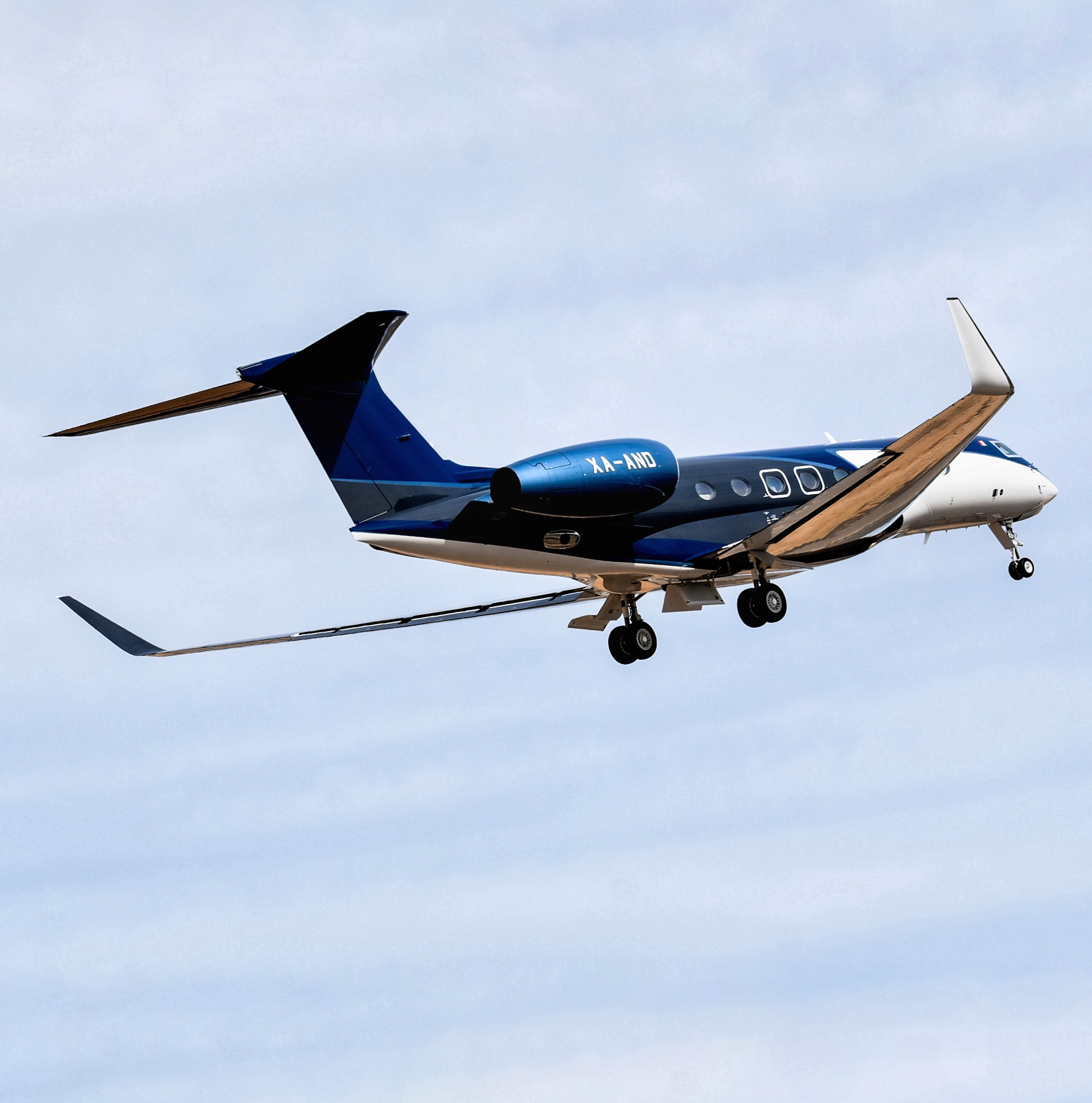 Full size: PRIVATE Gulfstream G650 XA-AND at Aeropuerto de Cabo San Lucas Internacional