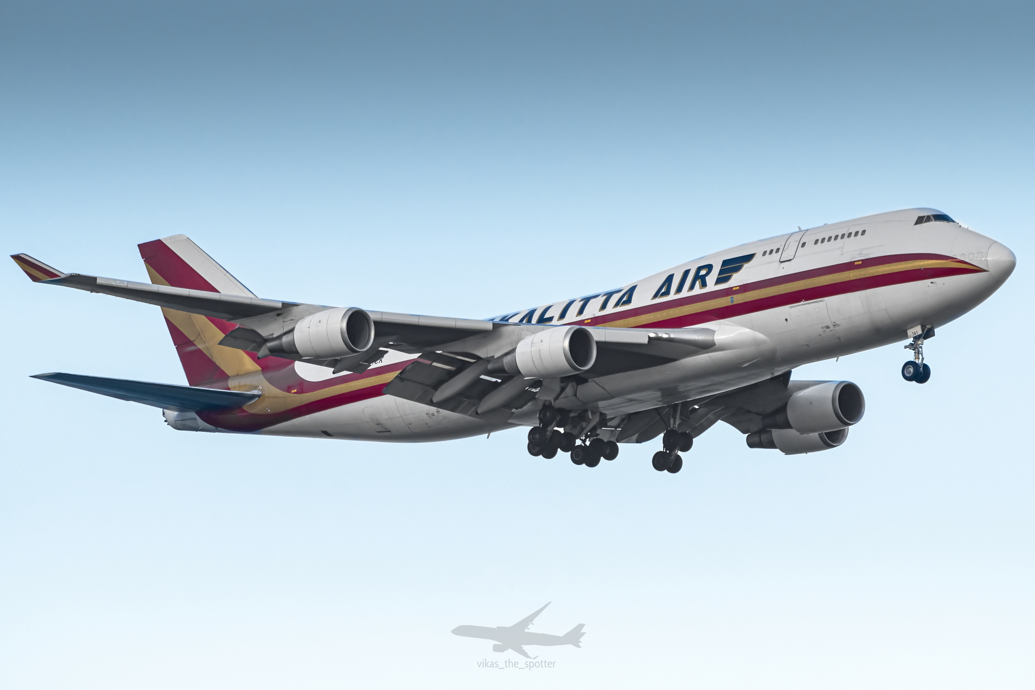 Full size: Kalitta Air Boeing 747-400F N741CK at Singapore-Changi Airport