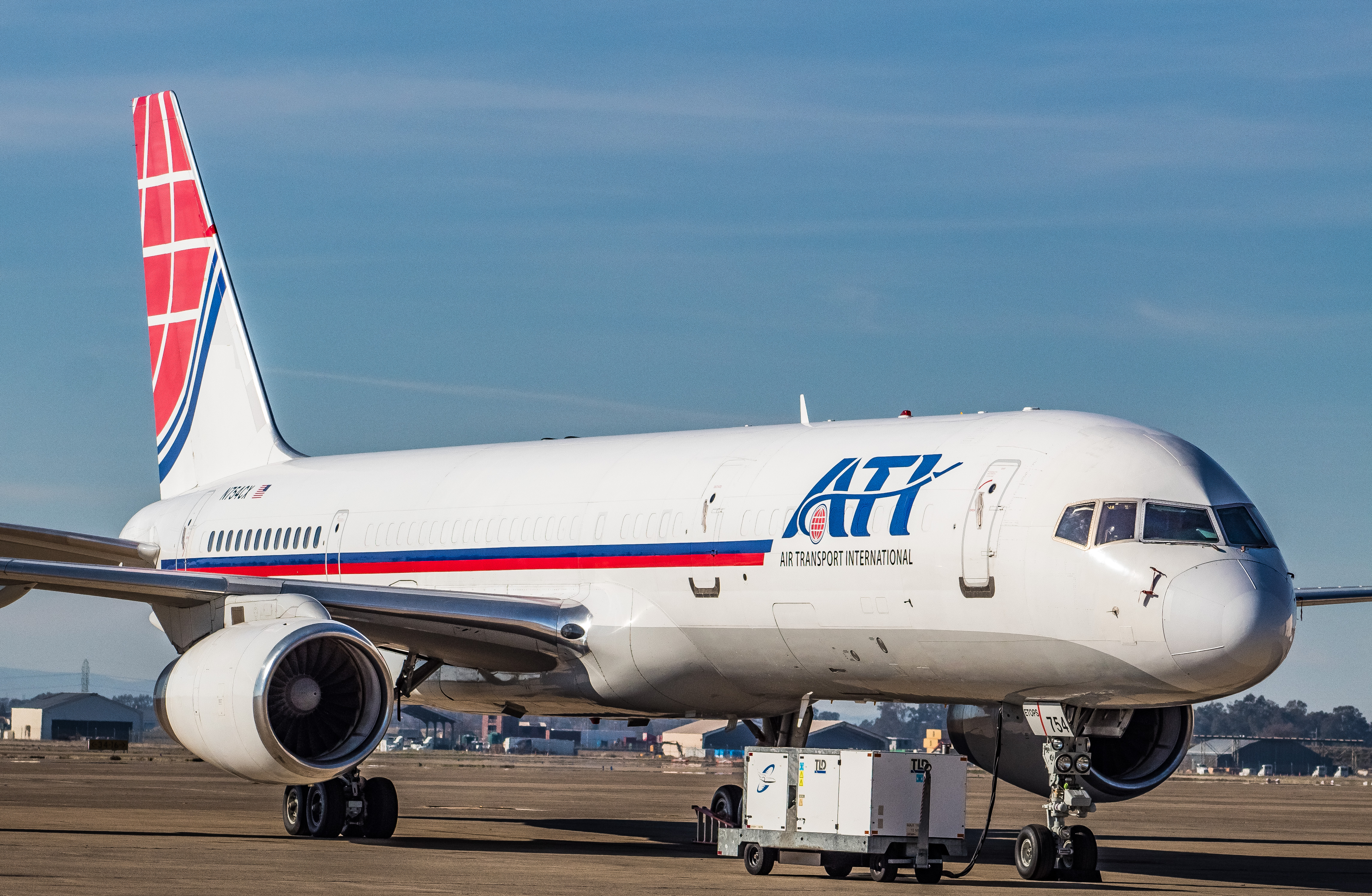 N754CX ) Air Transport International Boeing 757-200 by Nick Jen