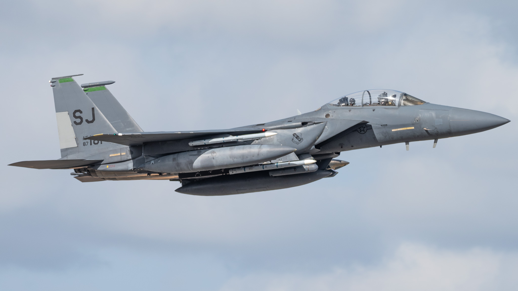 Full size: USAF - United States Air Force McDonnell Douglas F-15 Eagle 87-0181 at Seymour Johnson AFB