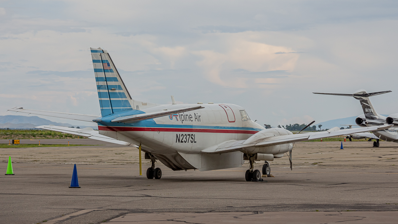 Full size: Alpine Aviation Beech C-99 N237SL at Alamosa San Luis Valley Regional Airport