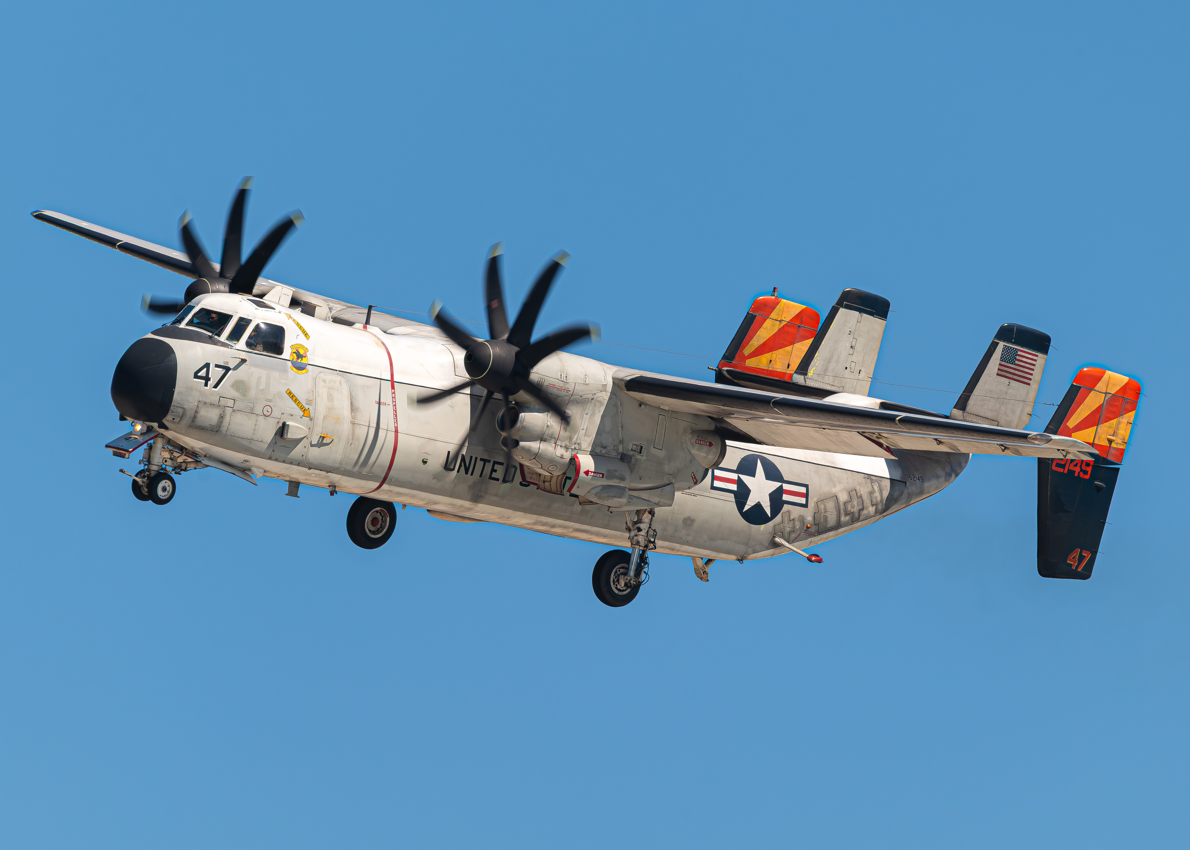 Full size: USN - United States Navy Grumman C-2 Greyhound 162149 at North Island NAS