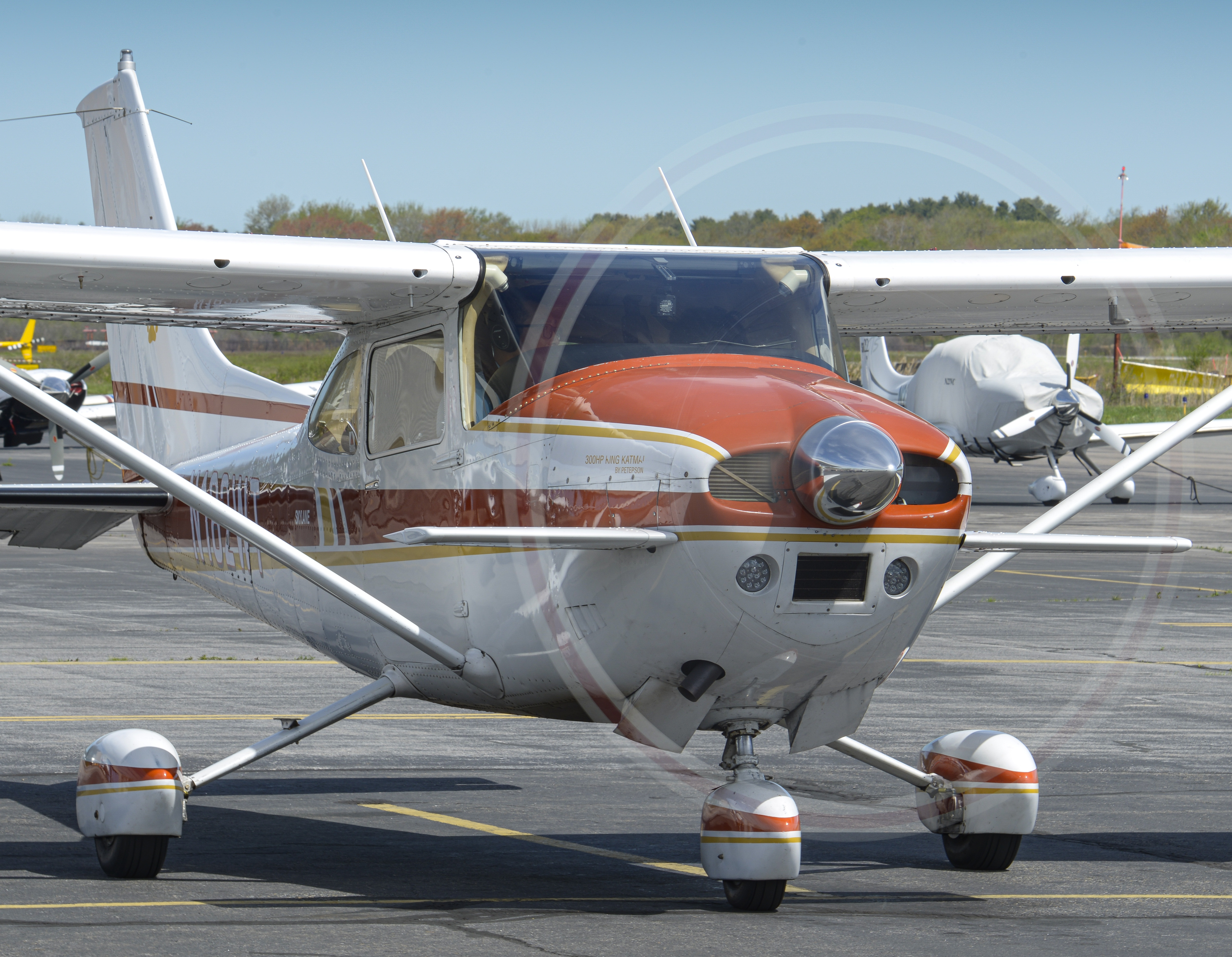 Full size: PRIVATE Cessna 182 Skylane N182WT at Norwood Memorial Airport