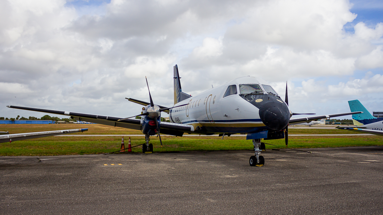Full size: Tropical Transport Service LTD Saab 340 N744BA at Fort Lauderdale Executive Airport