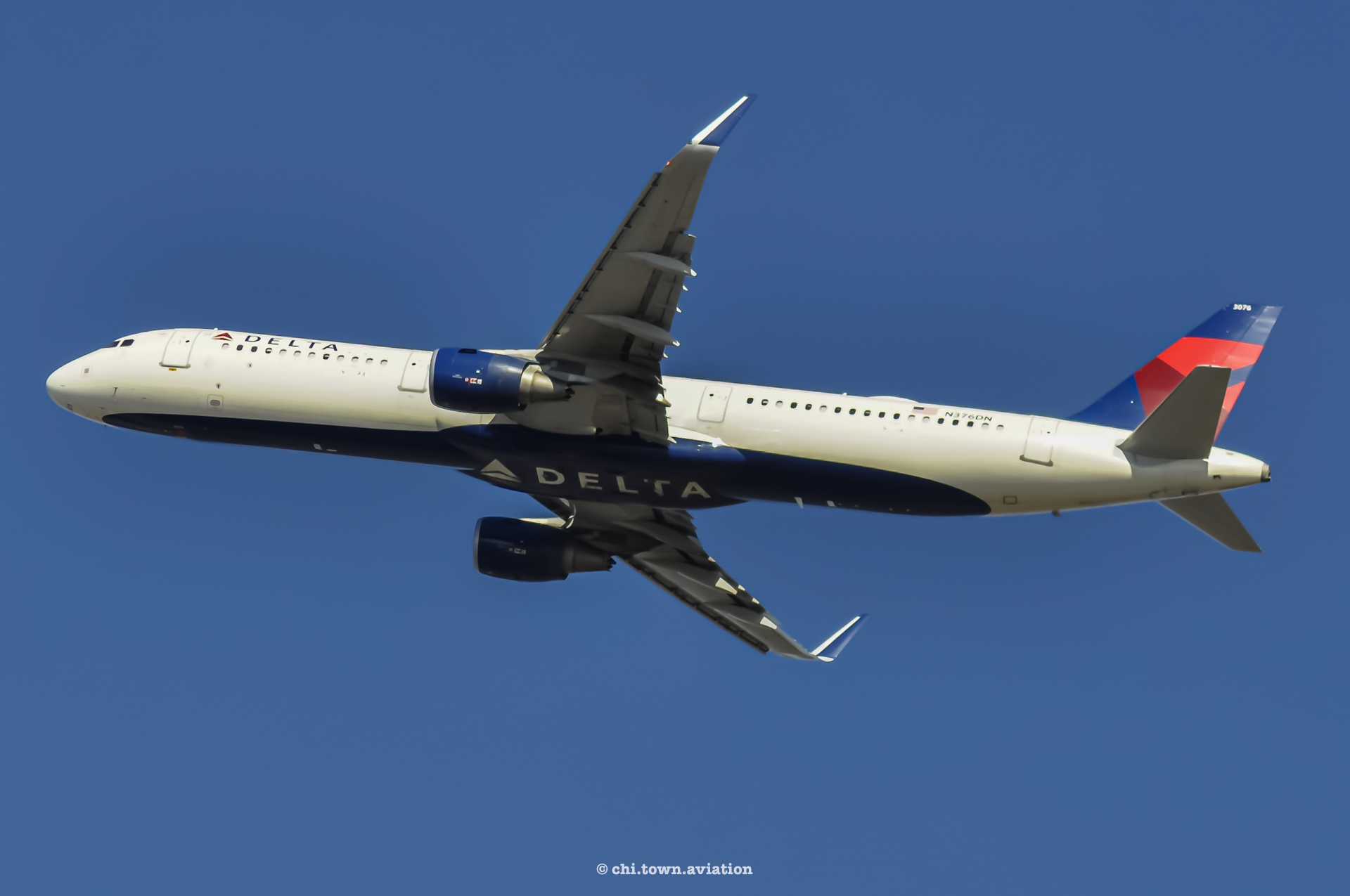 Full size: Delta Airlines Airbus 321 N376DN at Hartsfield-Jackson Atlanta International Airport