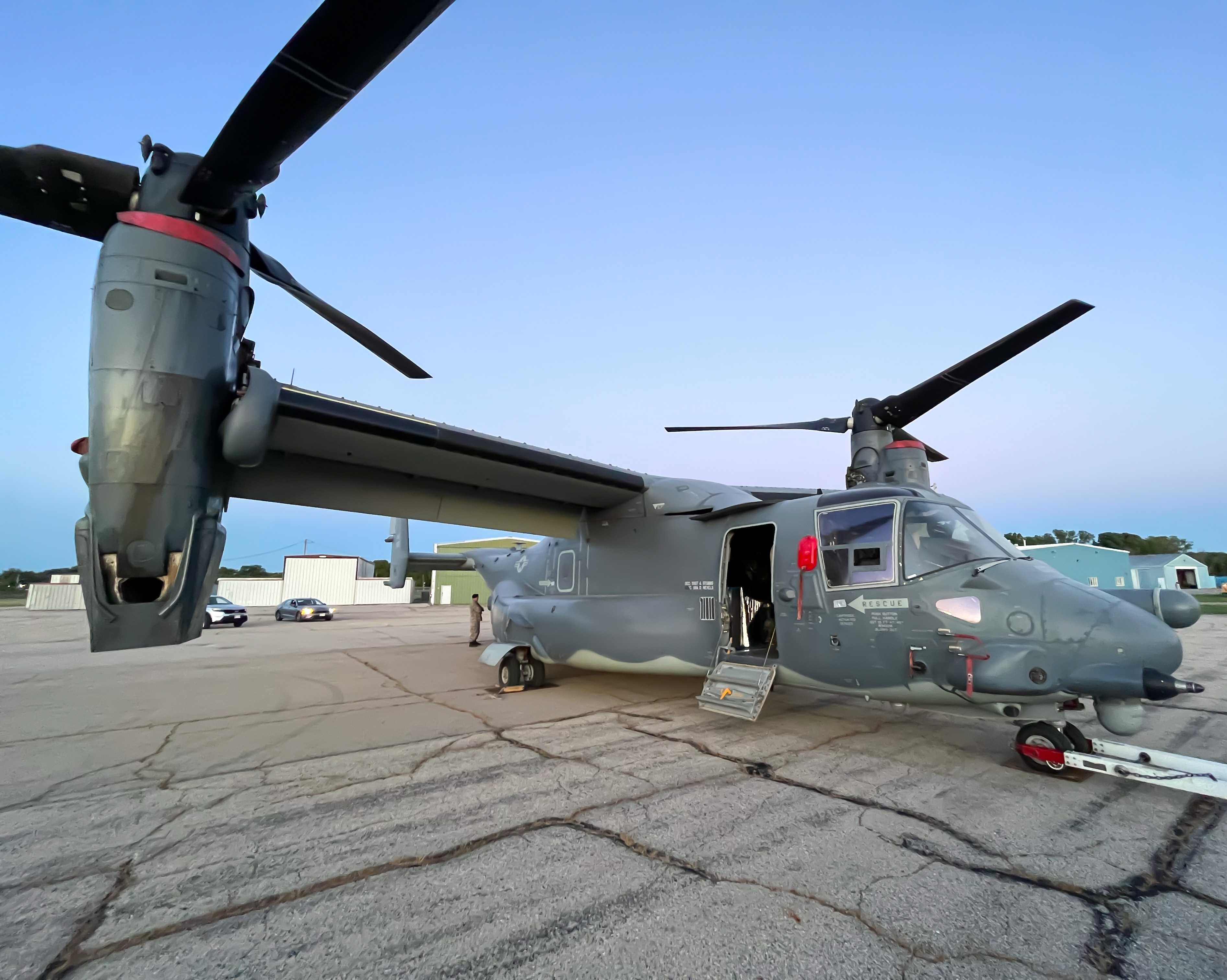 Full size: USAF - United States Air Force Bell CV-22 osprey  14-0073 at Wittman Regional Airport