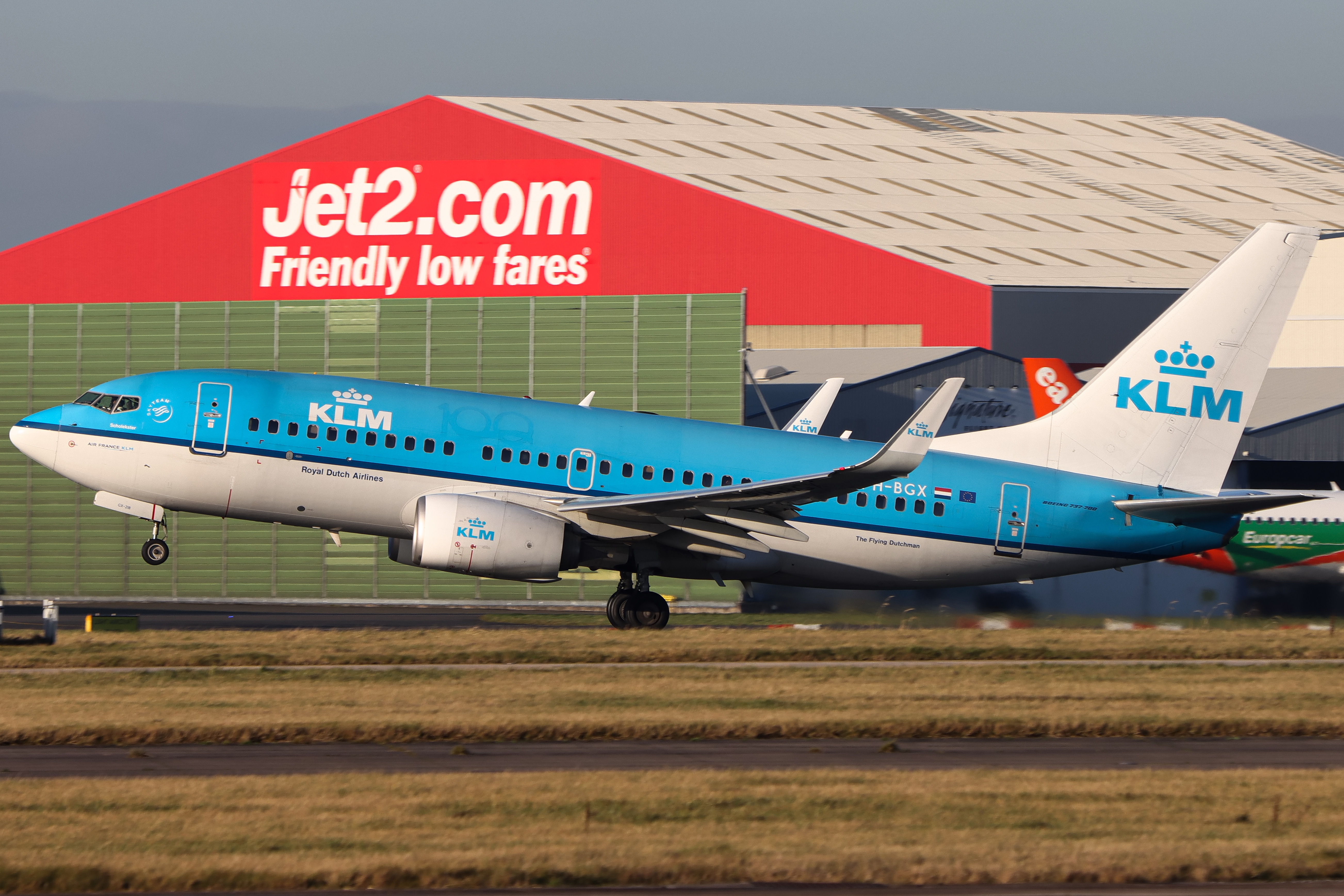Full size: KLM Boeing 737-700 PH-BGX at Manchester Airport