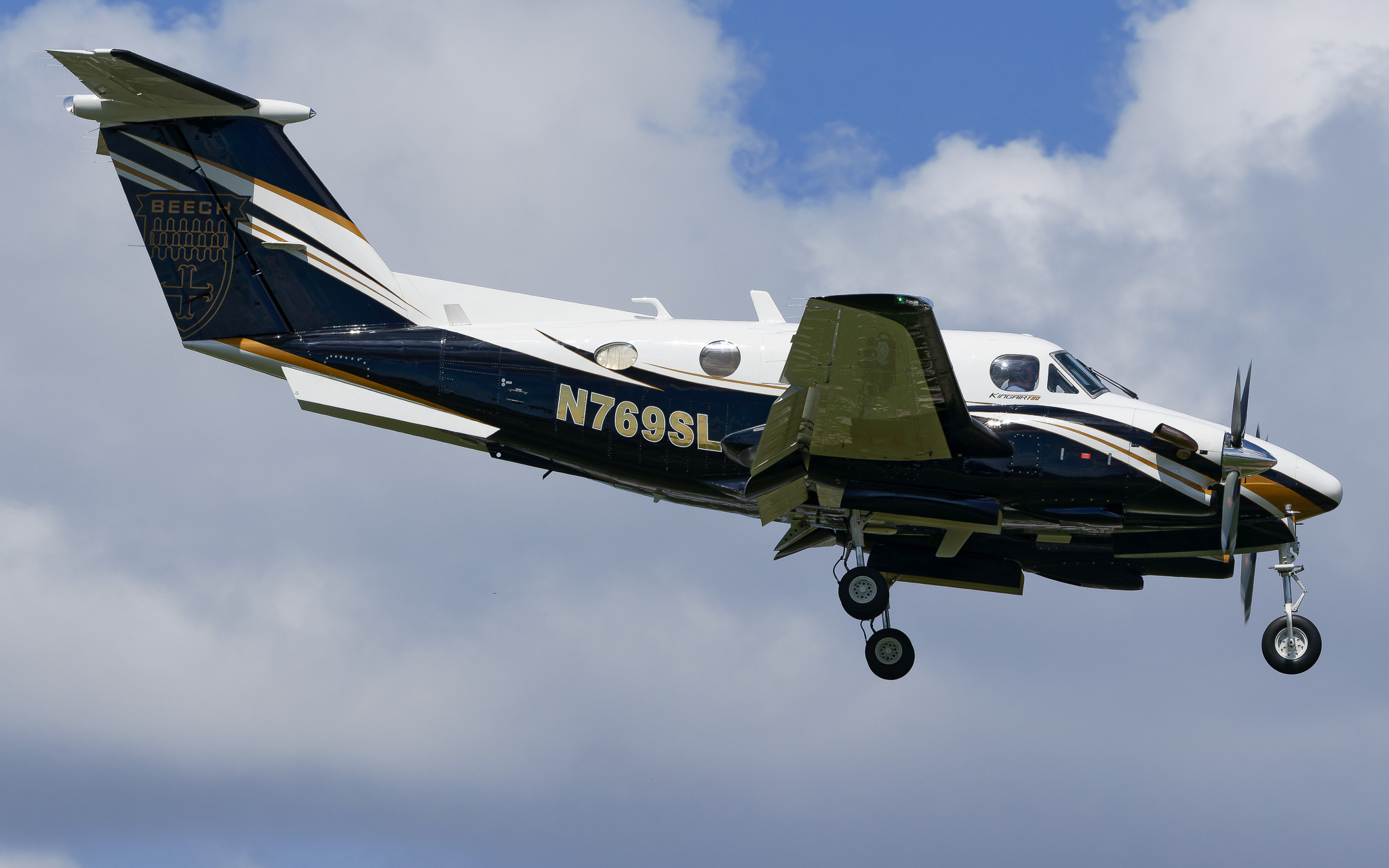 Full size: PRIVATE Beechcraft F90 King Air N769SL at St. Petersburg Clearwater International Airport