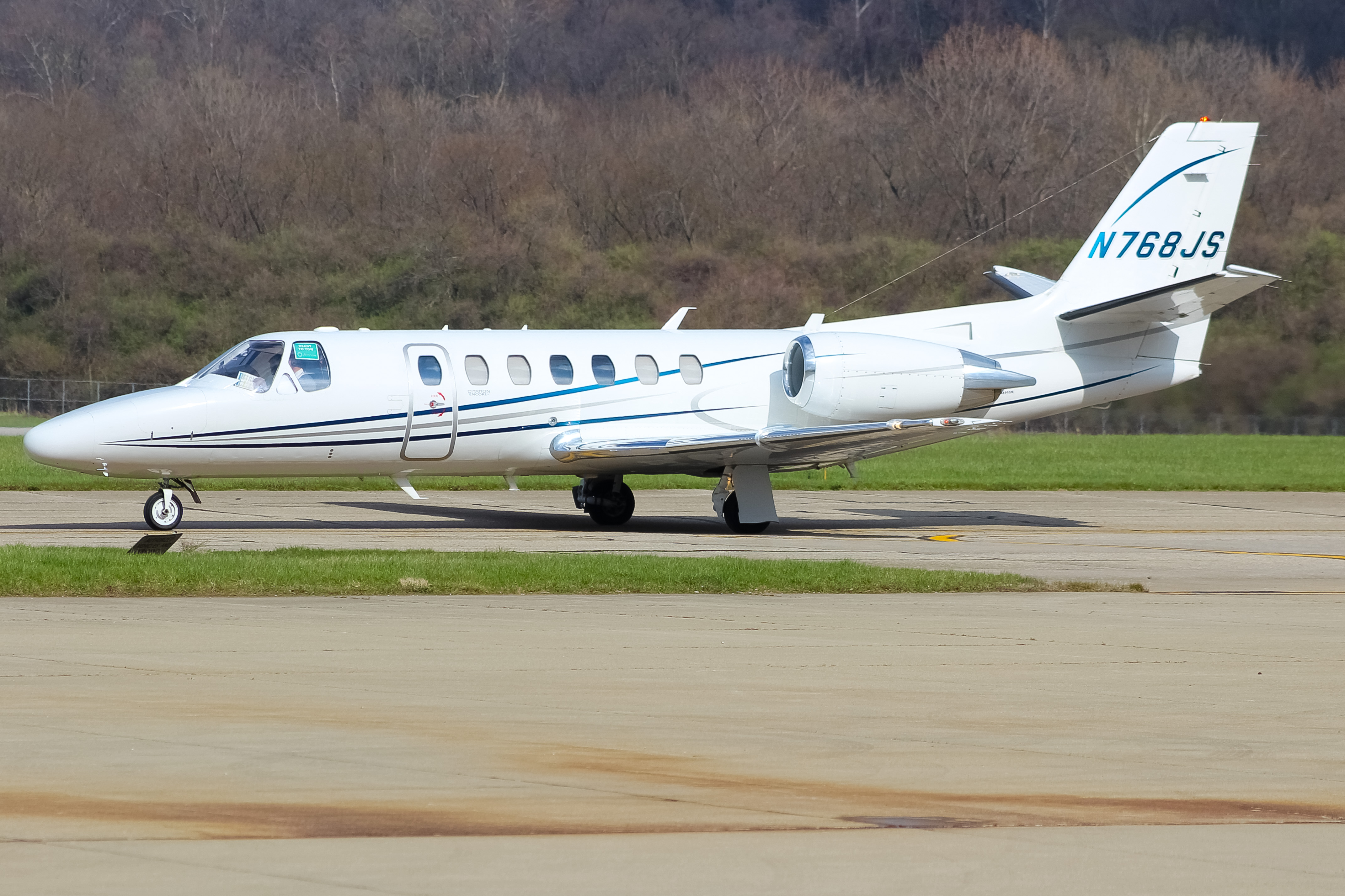 Full size: PRIVATE  Cessna Citation 560 Encore N768JS at Cincinnati Municipal Airport/Lunken Field