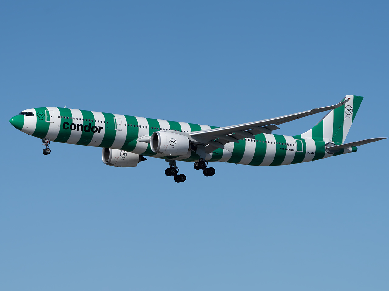 Full size: Condor Airbus A330-900 D-ANRM at Vancouver International Airport