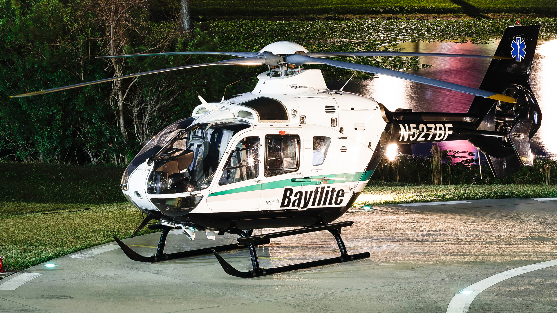 Full size: BayFlite Airbus H135 N527BF at 