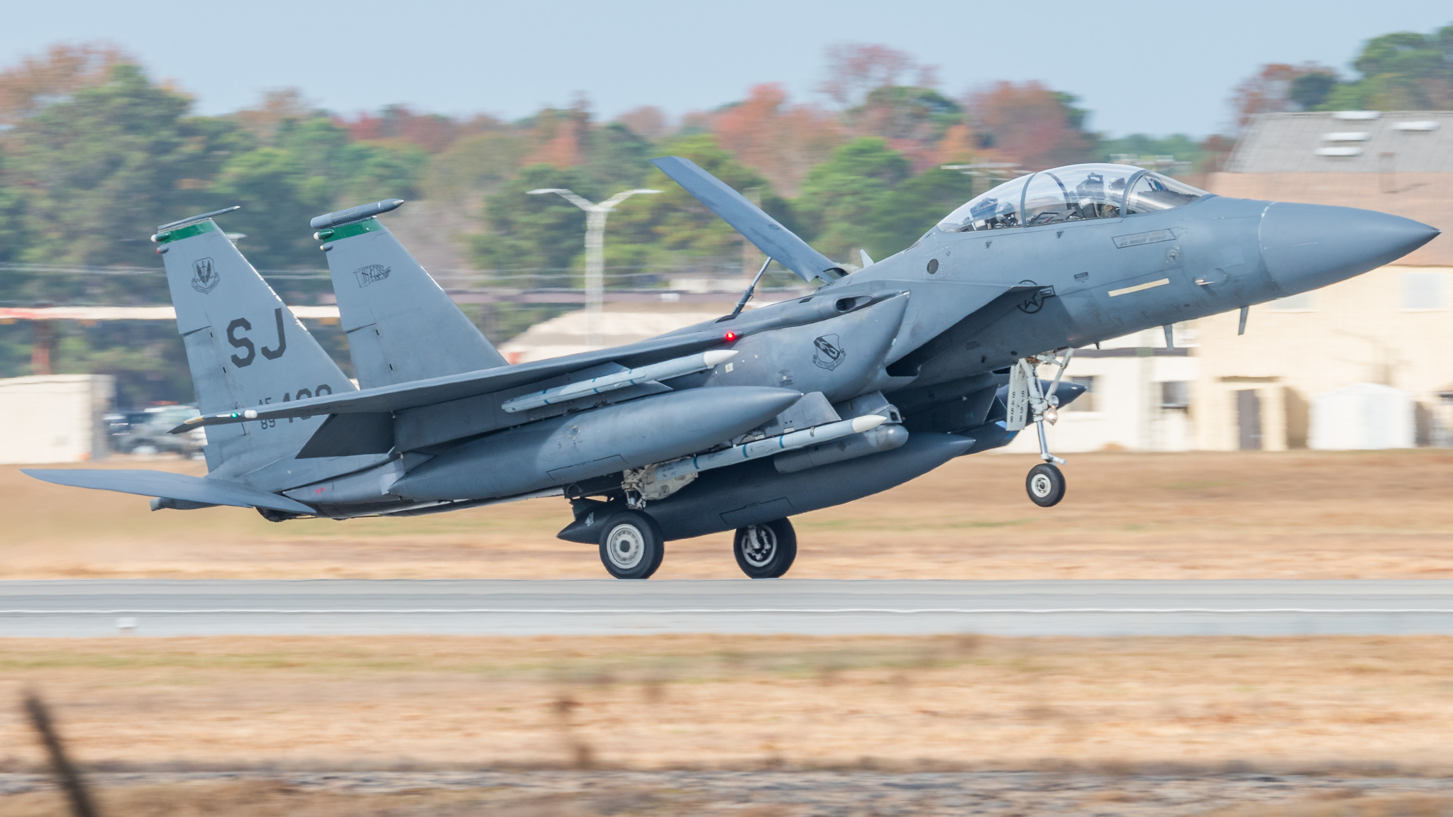 Full size: USAF - United States Air Force McDonnell Douglas F-15 Eagle 89-0498 at Seymour Johnson AFB