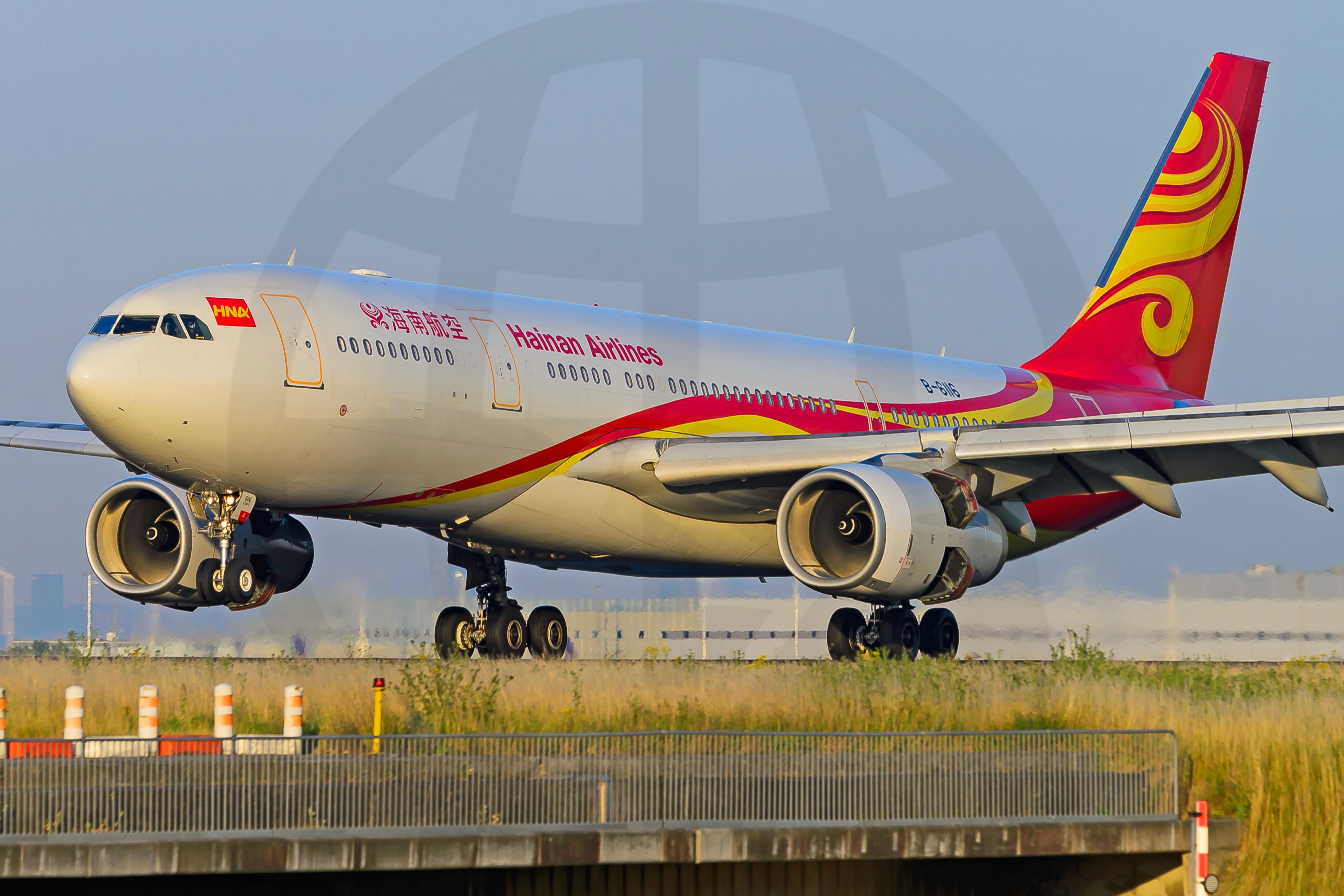Full size: Hainan Airlines Airbus A330-200 B-6116 at Paris Charles de Gaulle Airport