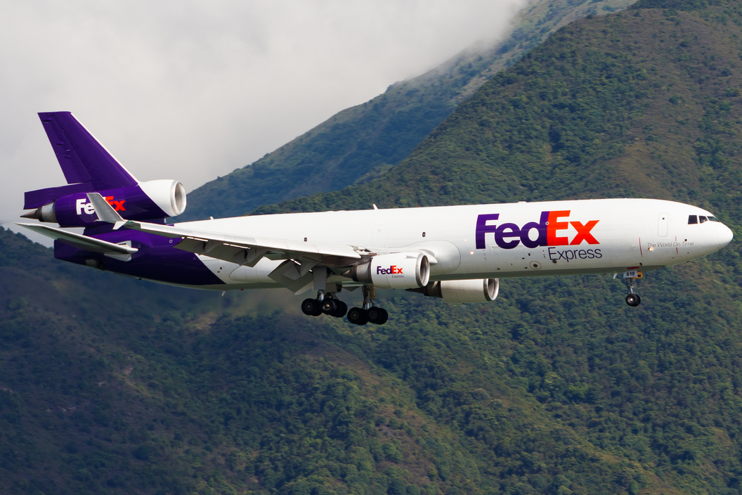 Full size: FedEx McDonnell Douglas MD-11F N619FE at Hong Kong International Airport