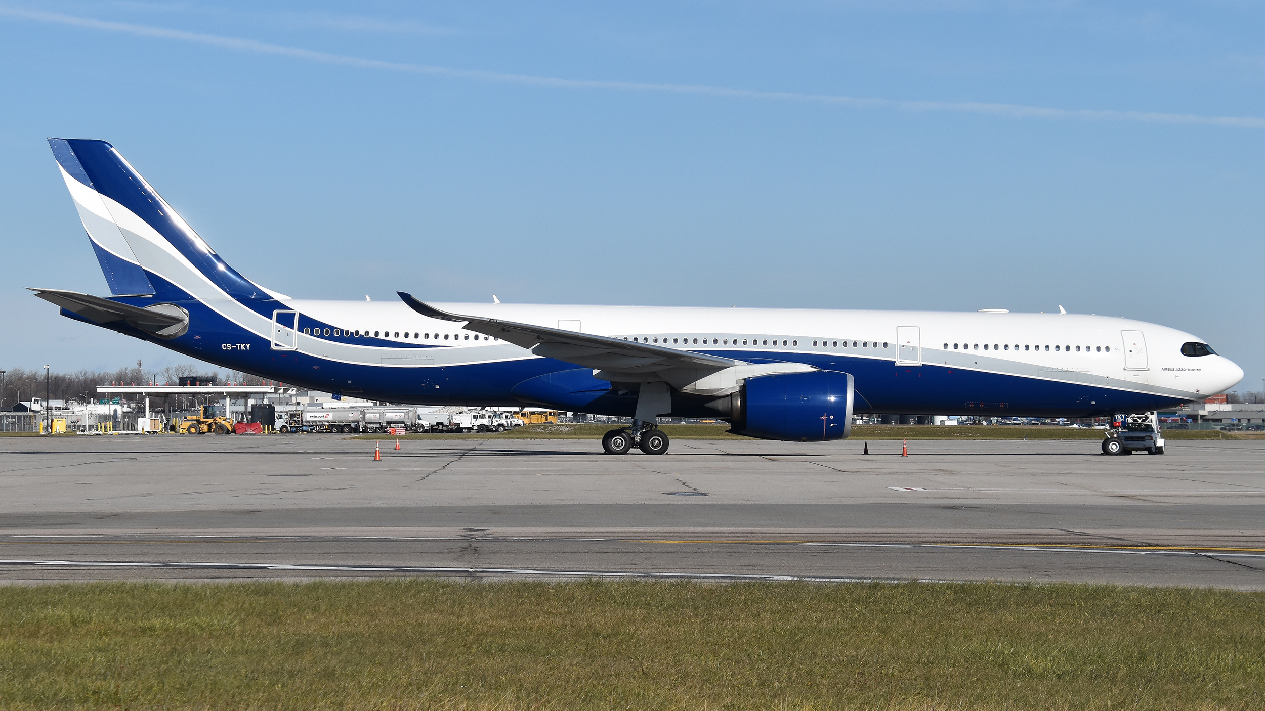 Full size: HiFly Airbus A330-900 CS-TKY at Detroit Metro Wayne County Airport