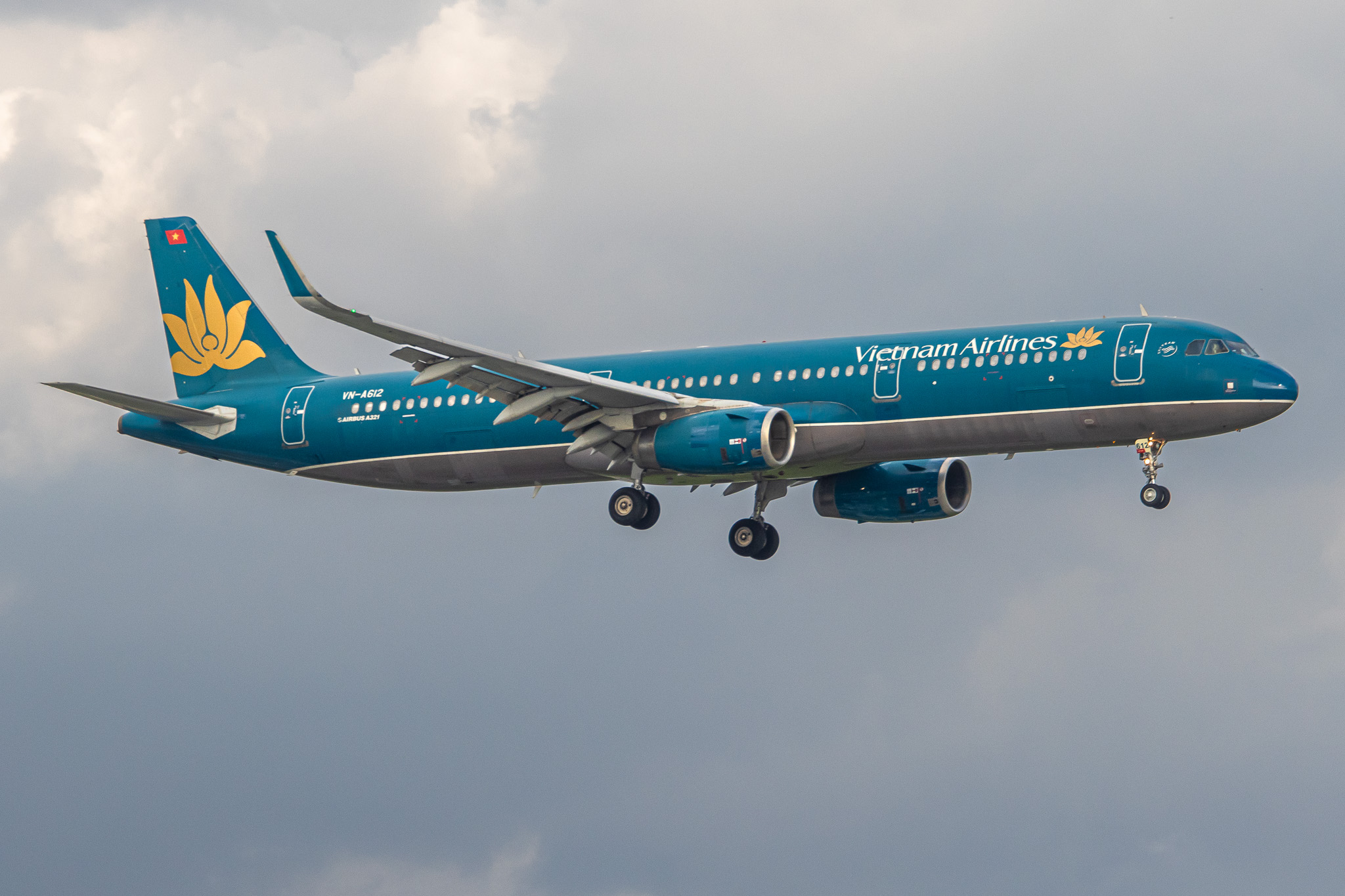 Full size: Vietnam Airlines Airbus A321-200 VN-A612 at Tan Son Nhat International Airport