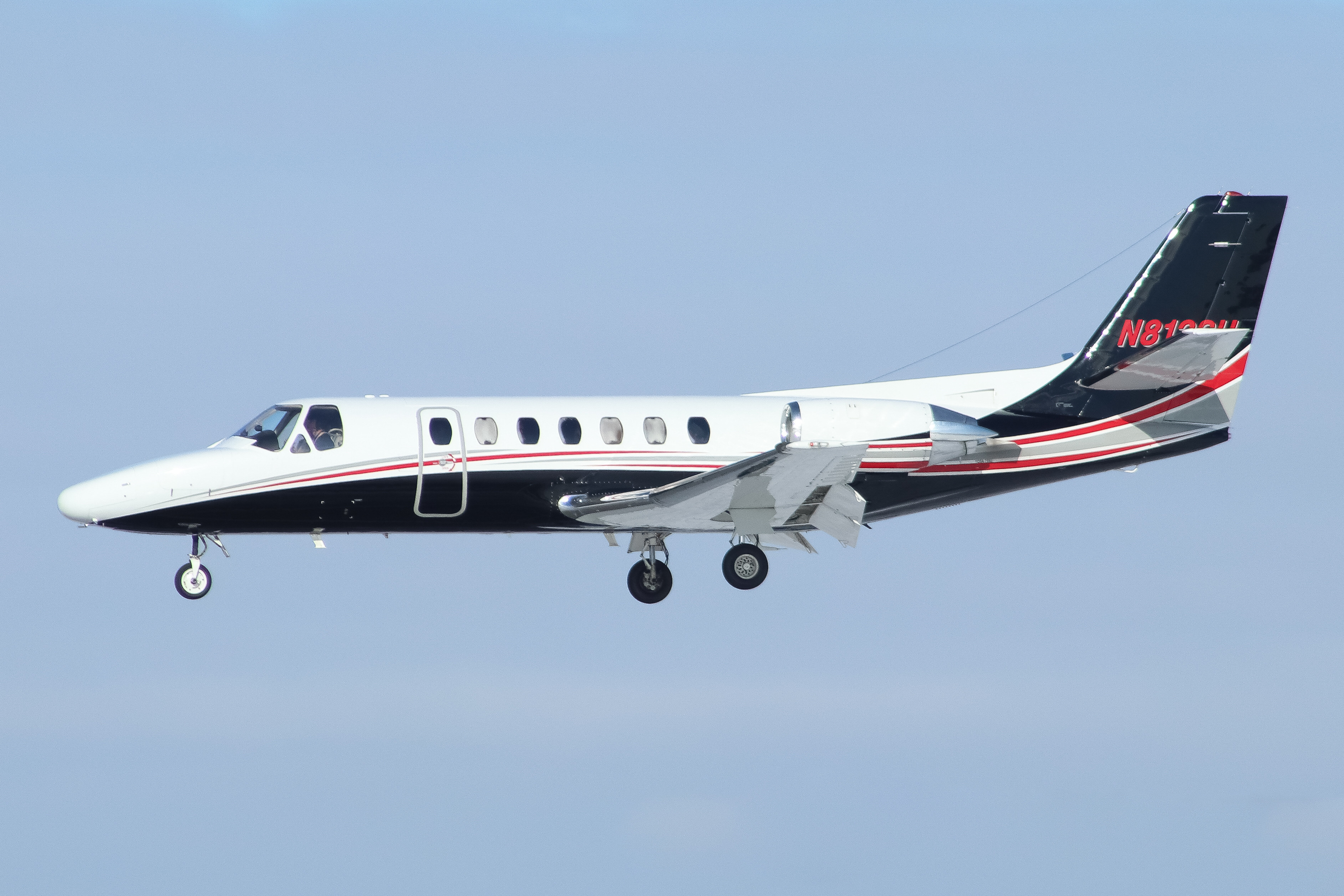 Full size: PRIVATE Cessna Citation 560 N813SH at Philadelphia International Airport