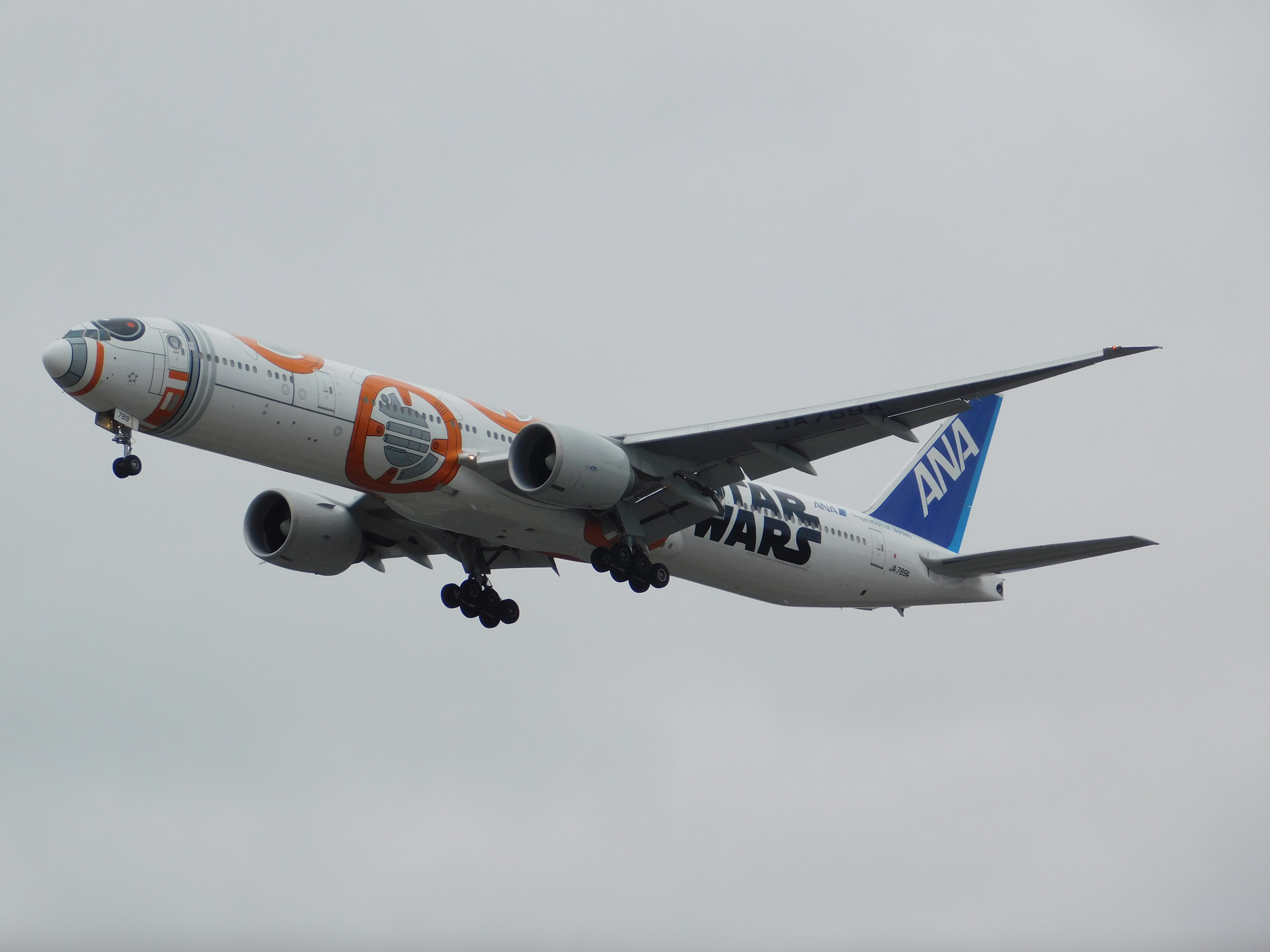 Full size: All Nippon Airways Boeing 777-300ER JA789A at Chicago O'Hare International Airport