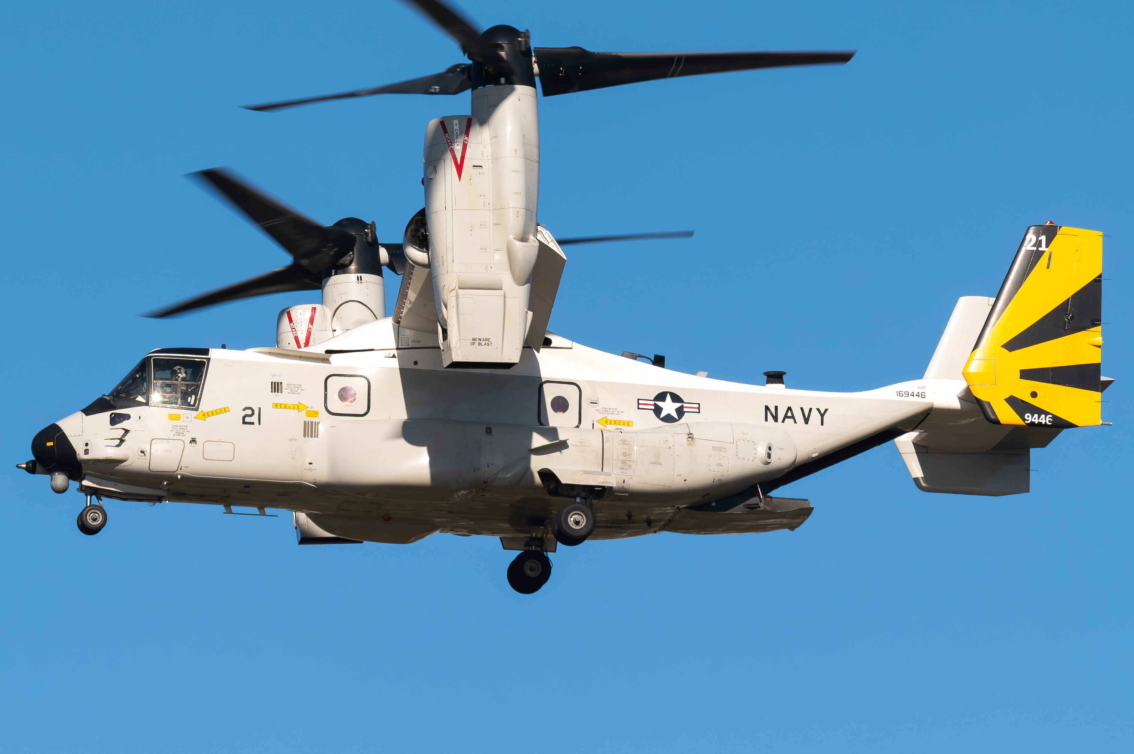 Full size: USN - United States Navy Bell Boeing CMV-22B Osprey 169446 at North Island NAS