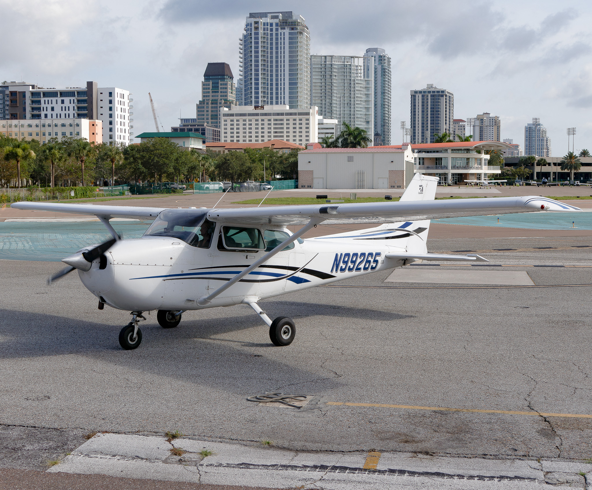 Full size: St. Pete Air Cessna  172P Skyhawk  N99265 at St. Petersburg Albert Whitted Airport