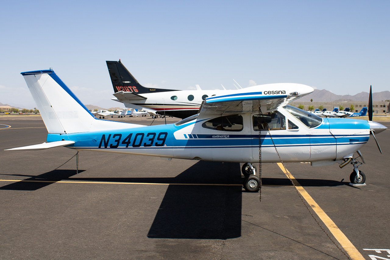 Full size: PRIVATE Cessna 177 Cardinal N34039 at Falcon Field Airport