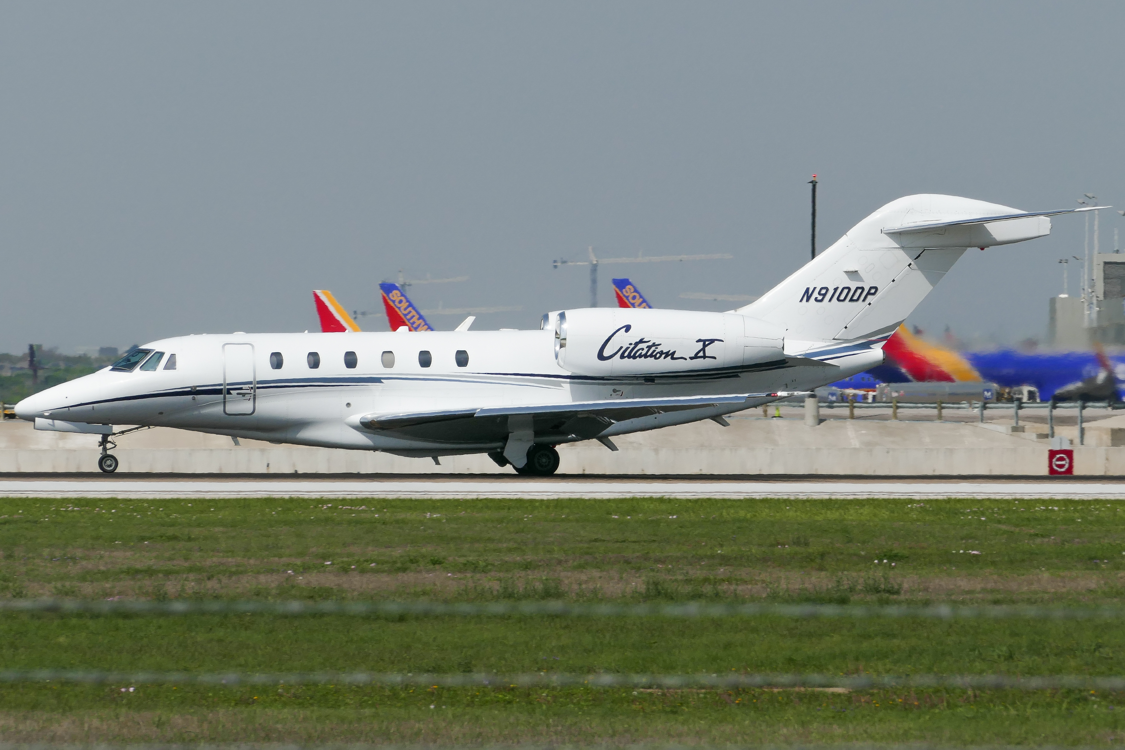 Full size: PRIVATE Cessna Citation 750 N910DP at Austin-Bergstrom International Airport