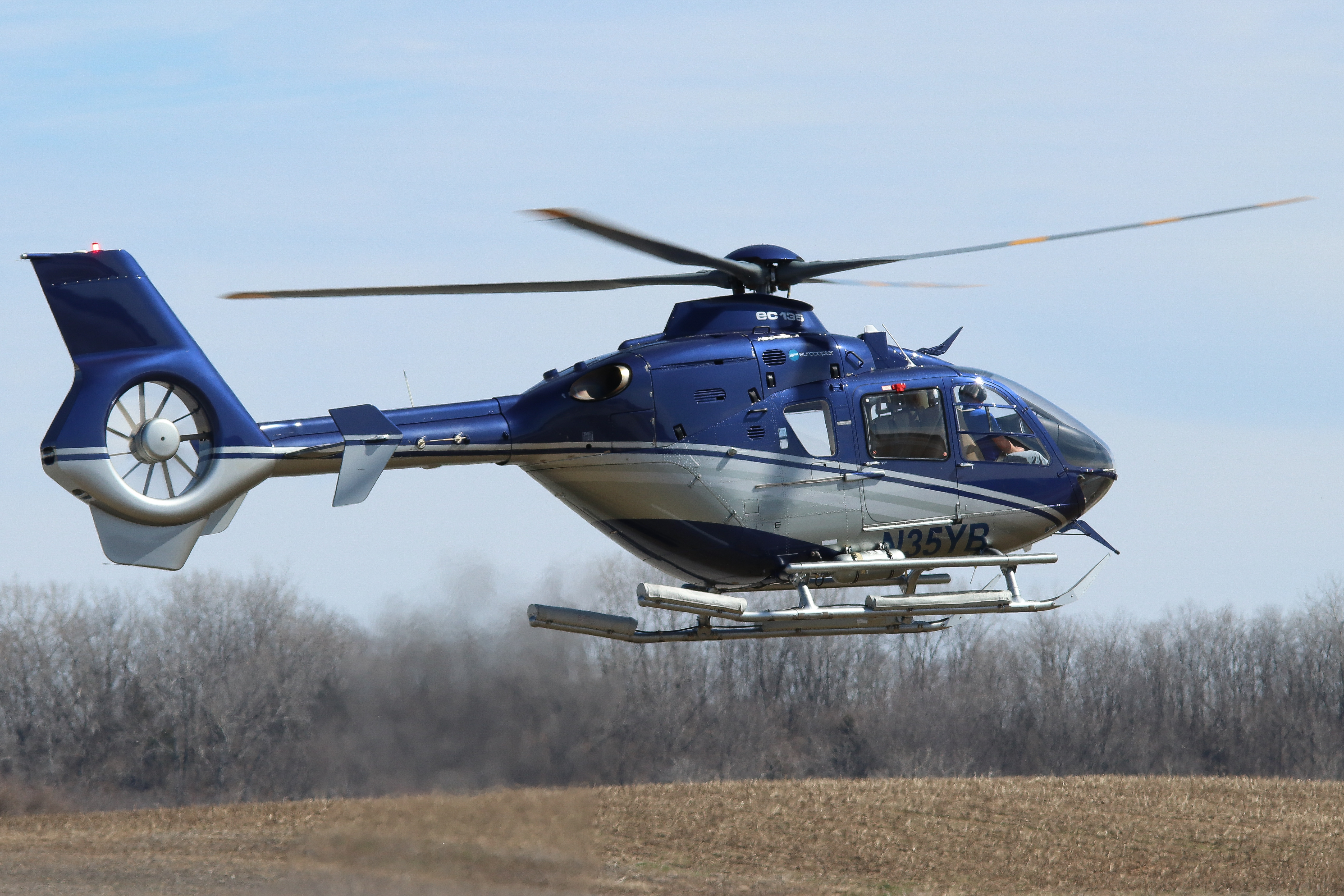 Full size: York Building Products Inc Eurocopter EC135 N35YB at York Airport