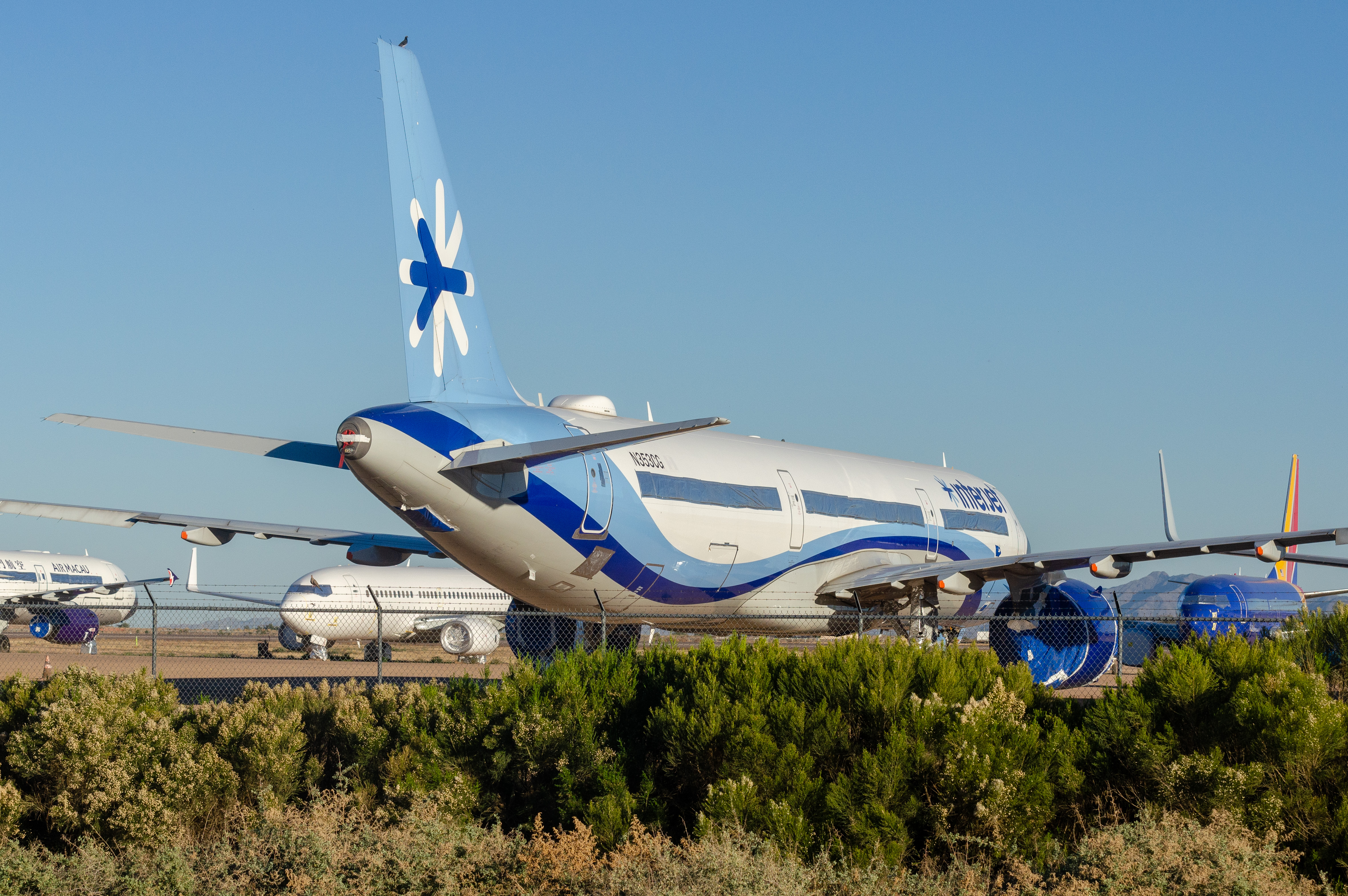 Full size: Interjet Airbus A321NEO N353GC at Phoenix Goodyear Airport