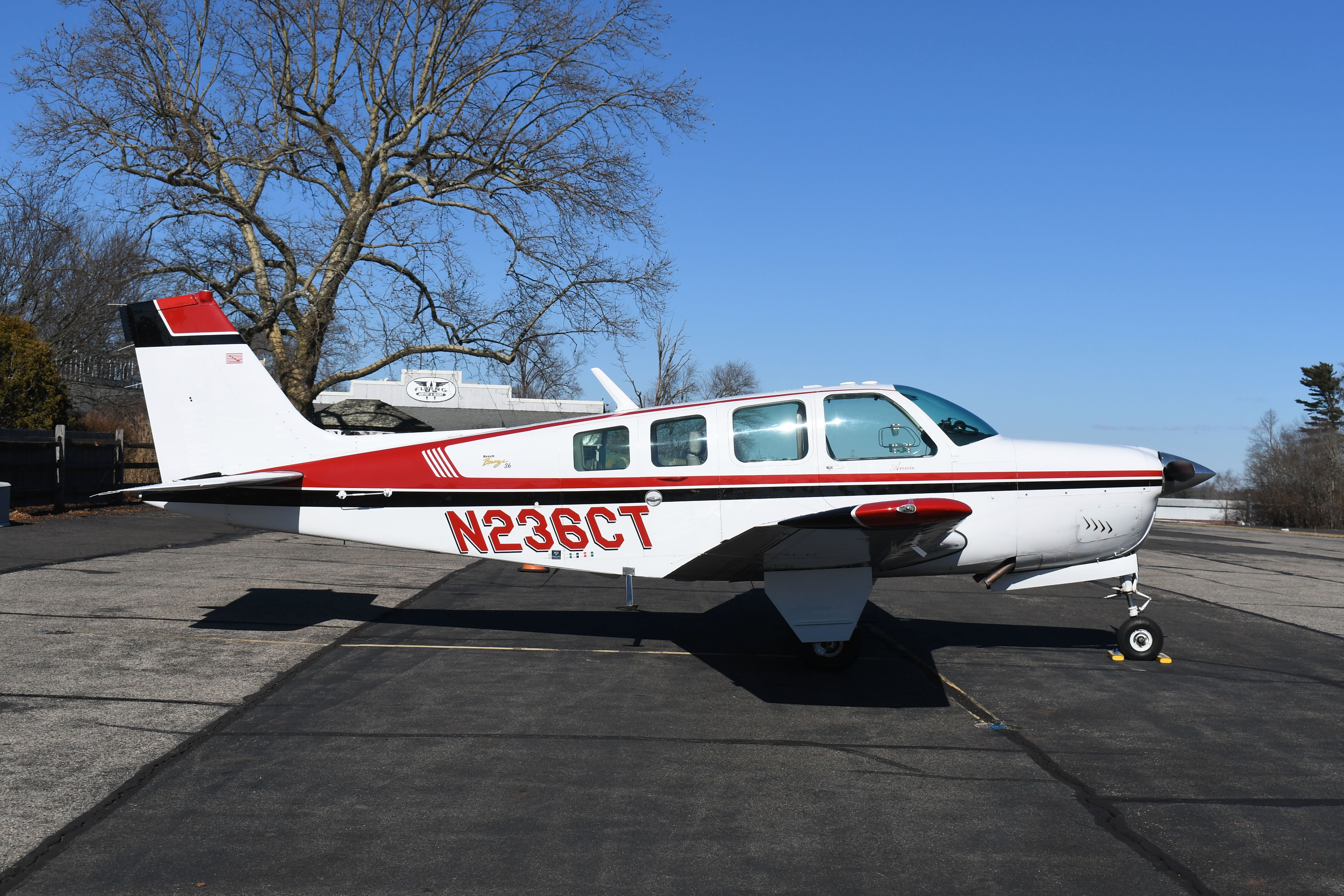 Full size: PRIVATE Beech 36 Bonanza N236CT at Flying W Airport