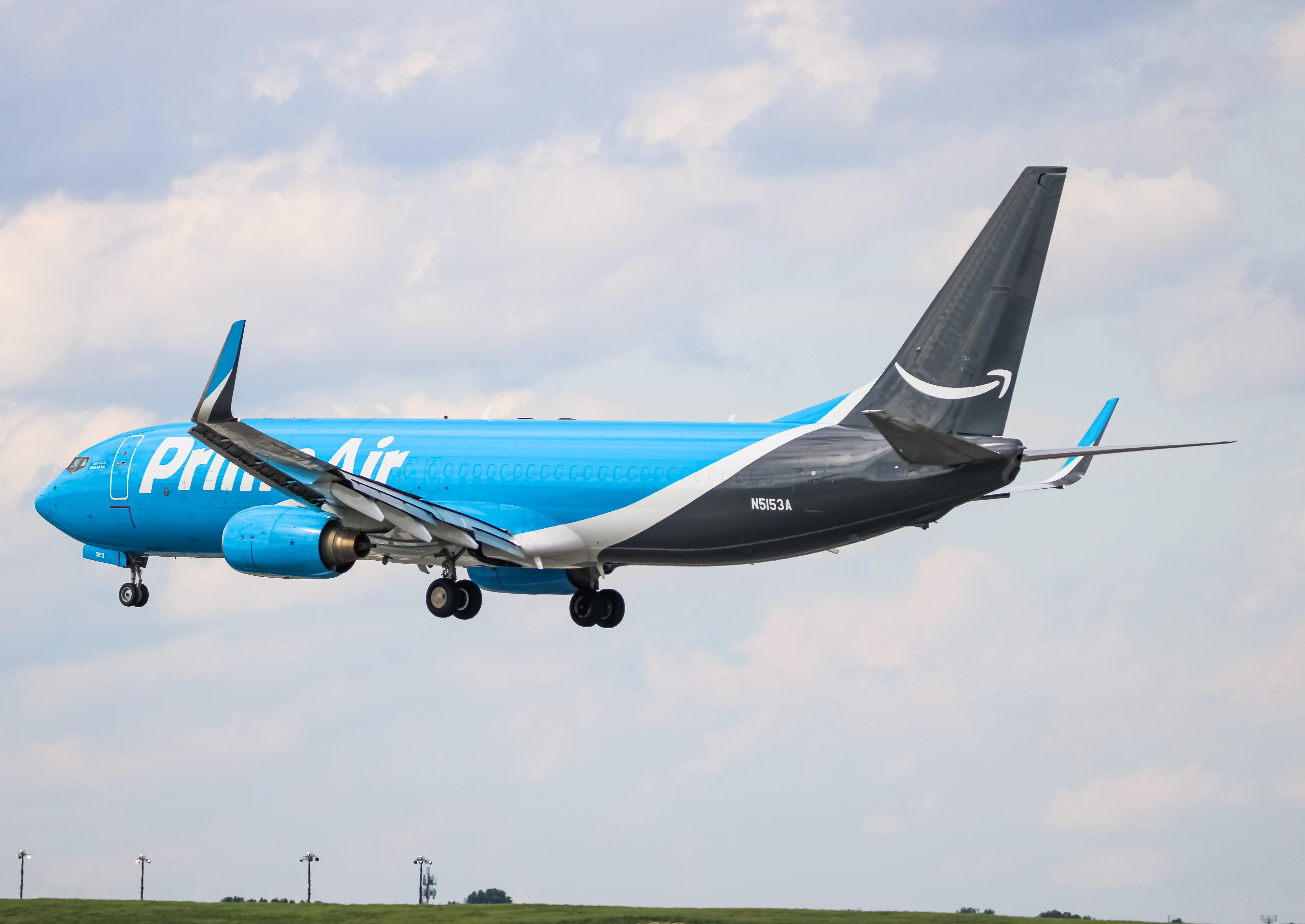 Full size: Prime Air Boeing 737-800BCF N5153A at Baltimore/Washington International Thurgood Marshall Airport