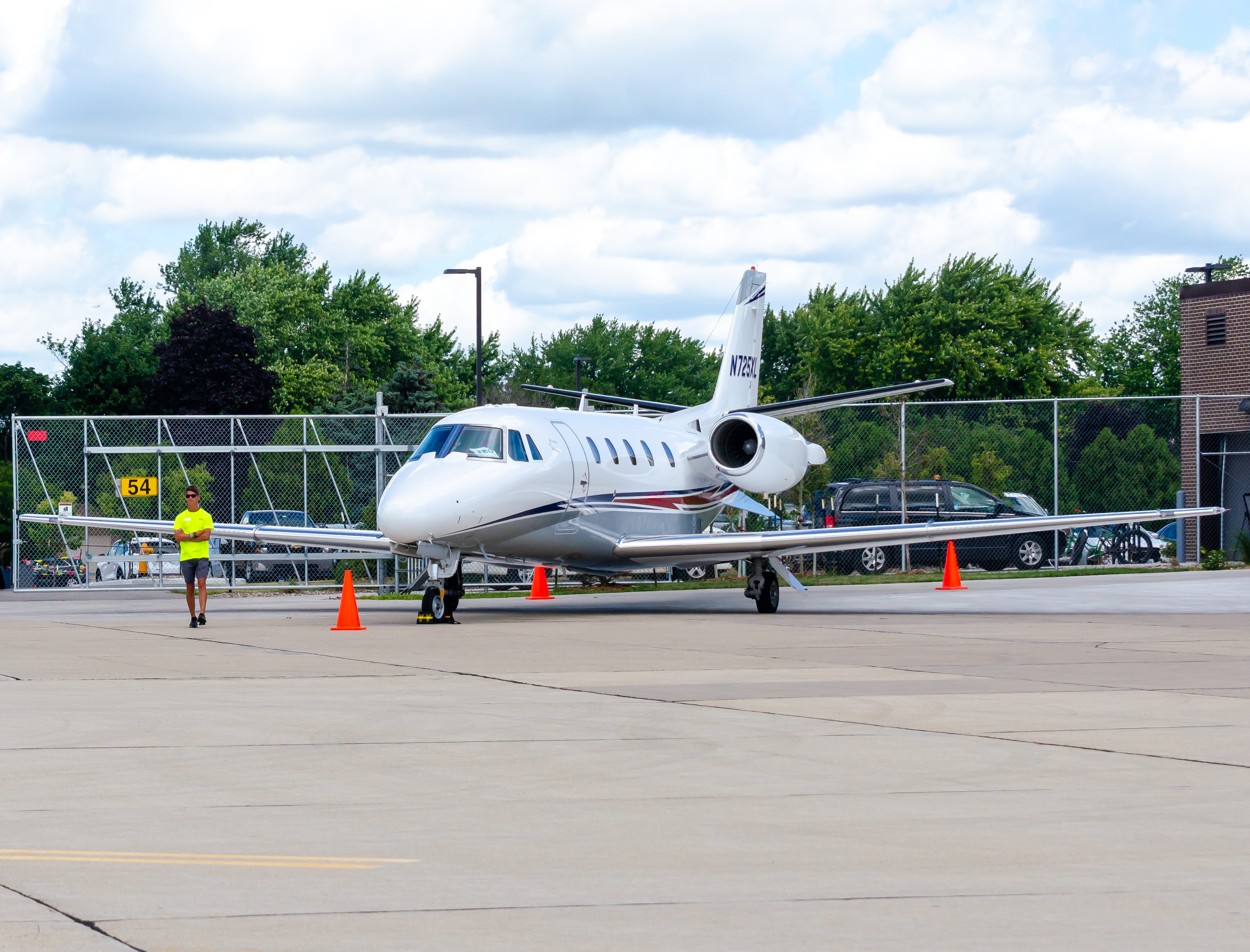 Full size: PRIVATE Cessna 560XLS Citation Excel N725XL at Wittman Regional Airport