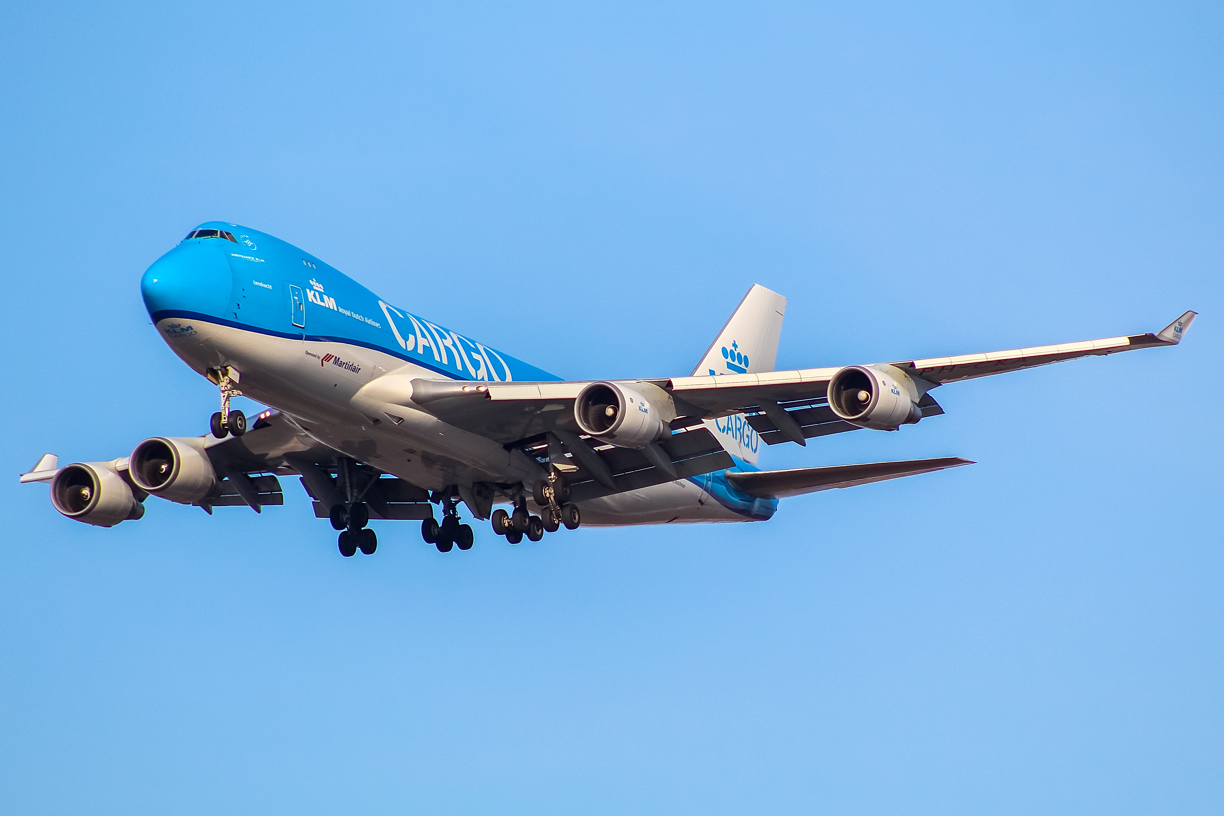 Full size: KLM Cargo Boeing 747-400F PH-CKA at Chicago O'Hare International Airport