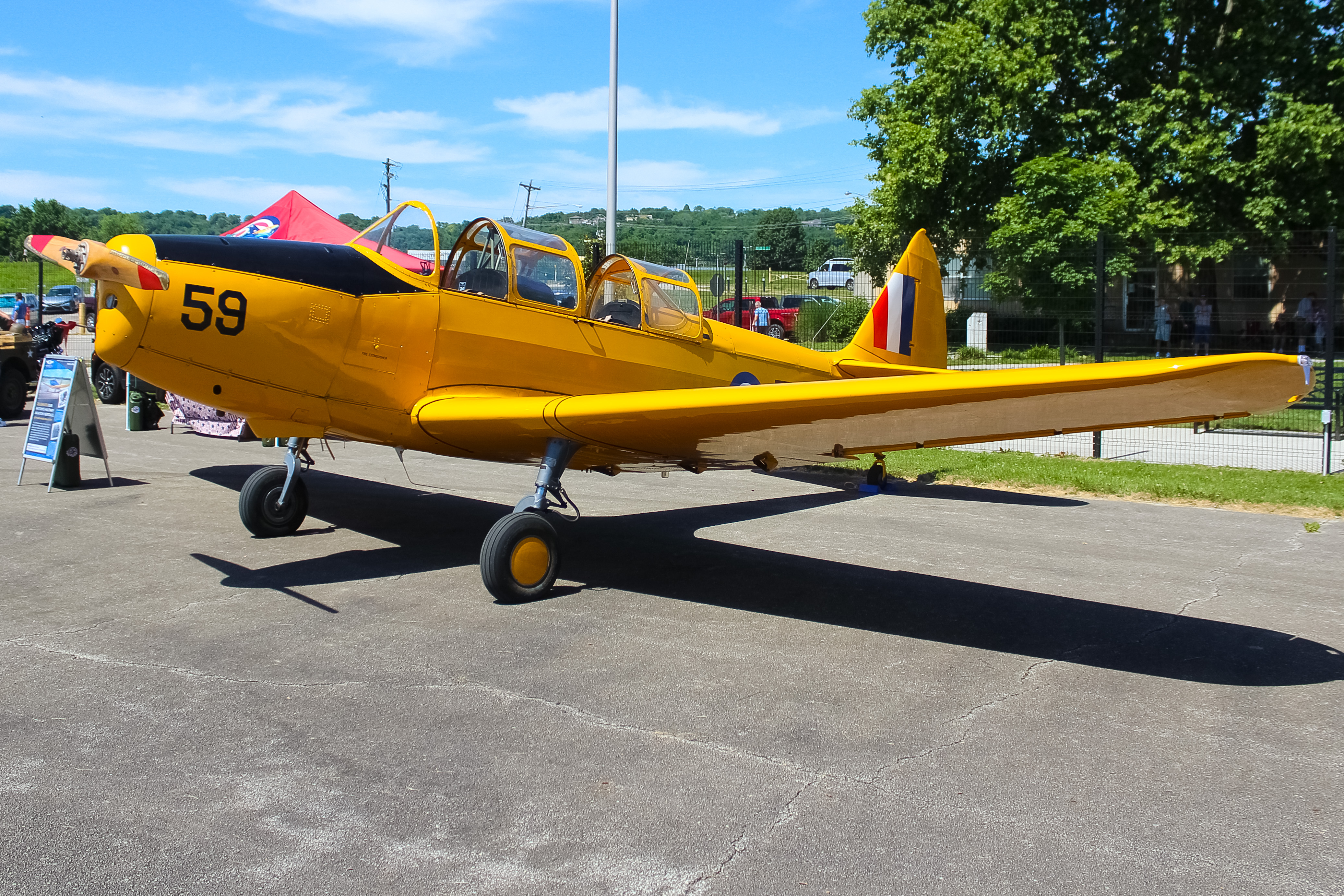 Full size: Royal Canadian Air Force Fairchild PT-26 N9859H at Cincinnati Municipal Airport/Lunken Field