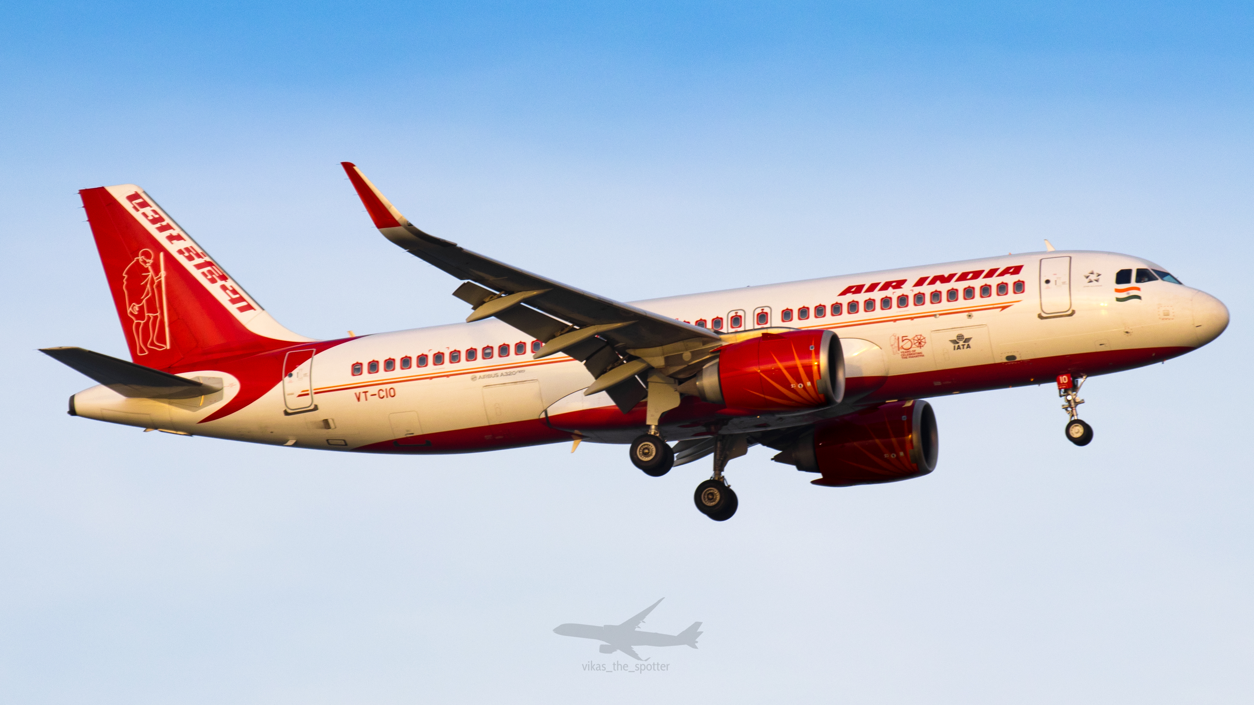 Full size: Air India Airbus A320NEO VT-CIO at Singapore-Changi Airport