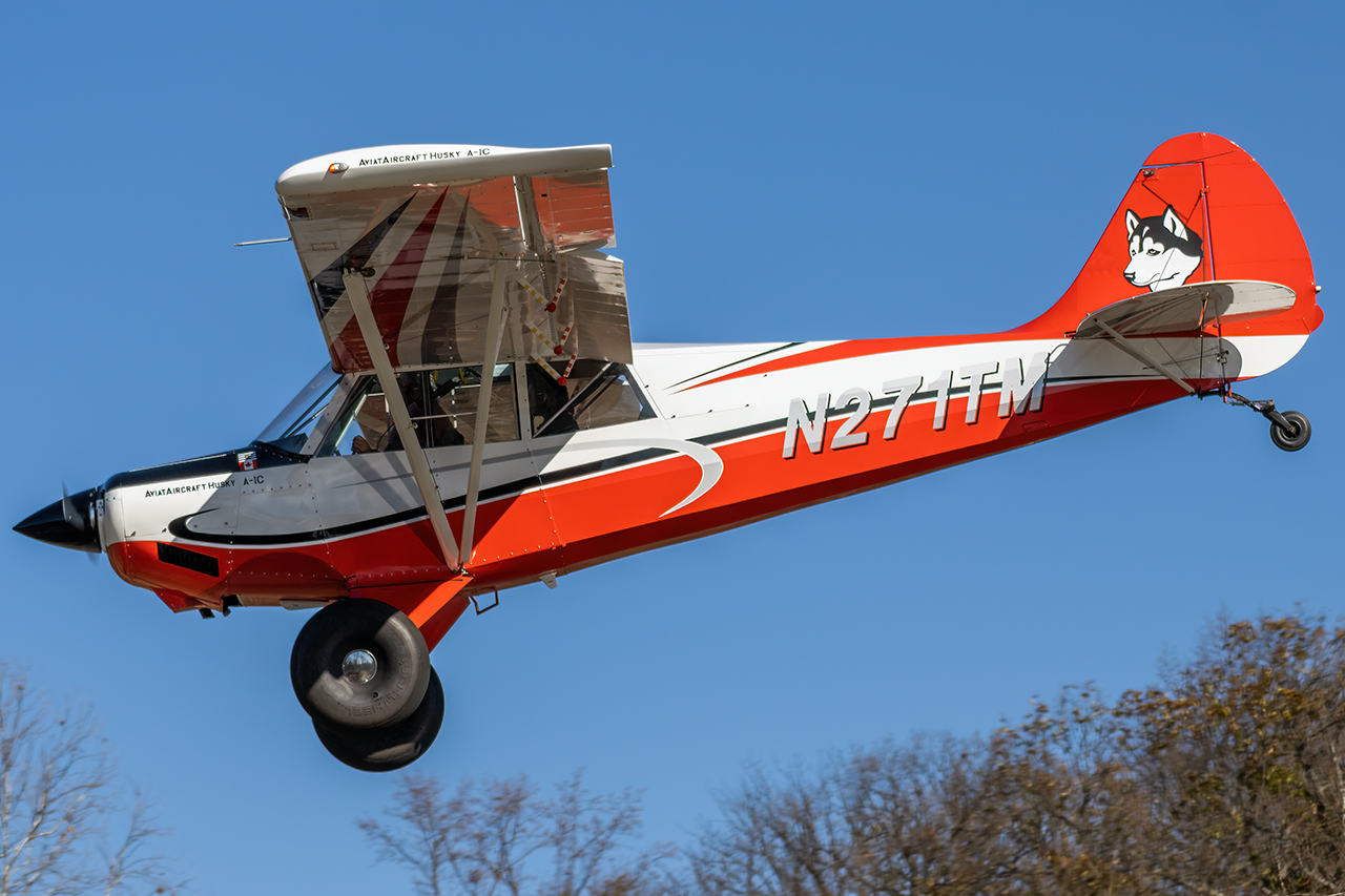 Full size: PRIVATE Aviat A-1C Husky N271TM at College Park Airport