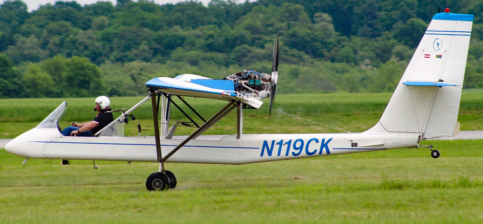 Full size: PRIVATE Lockwood Aircam  N119CK at Frederick Municipal Airport
