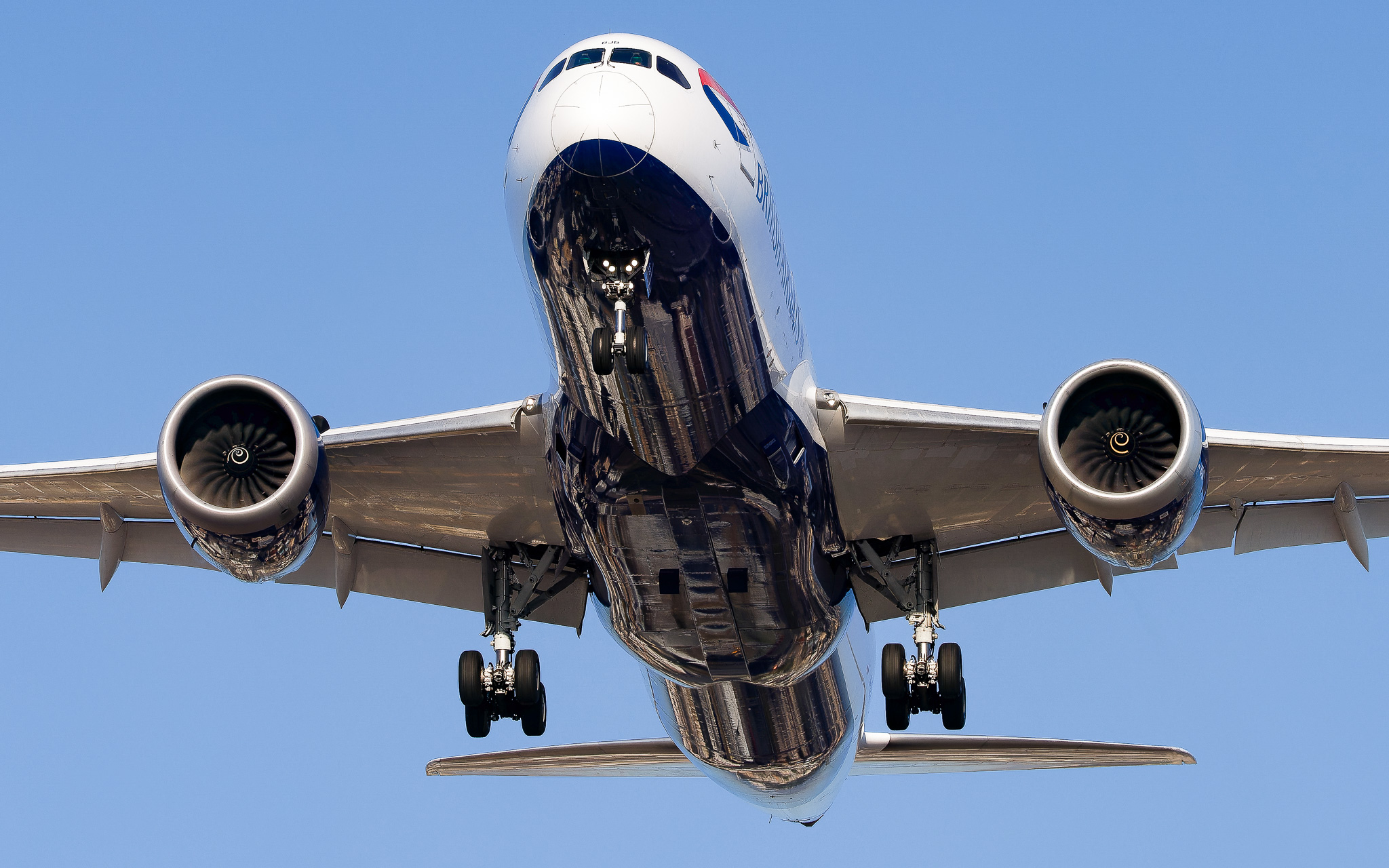 Full size: British Airways Boeing 787-8 G-ZBJB at San Diego International Airport