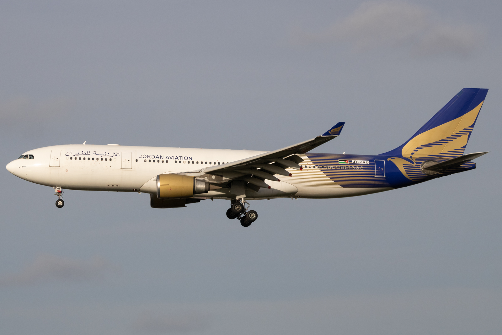 Full size: Jordan Aviation Airbus A330-200 JY-JVB at London Heathrow International Airport