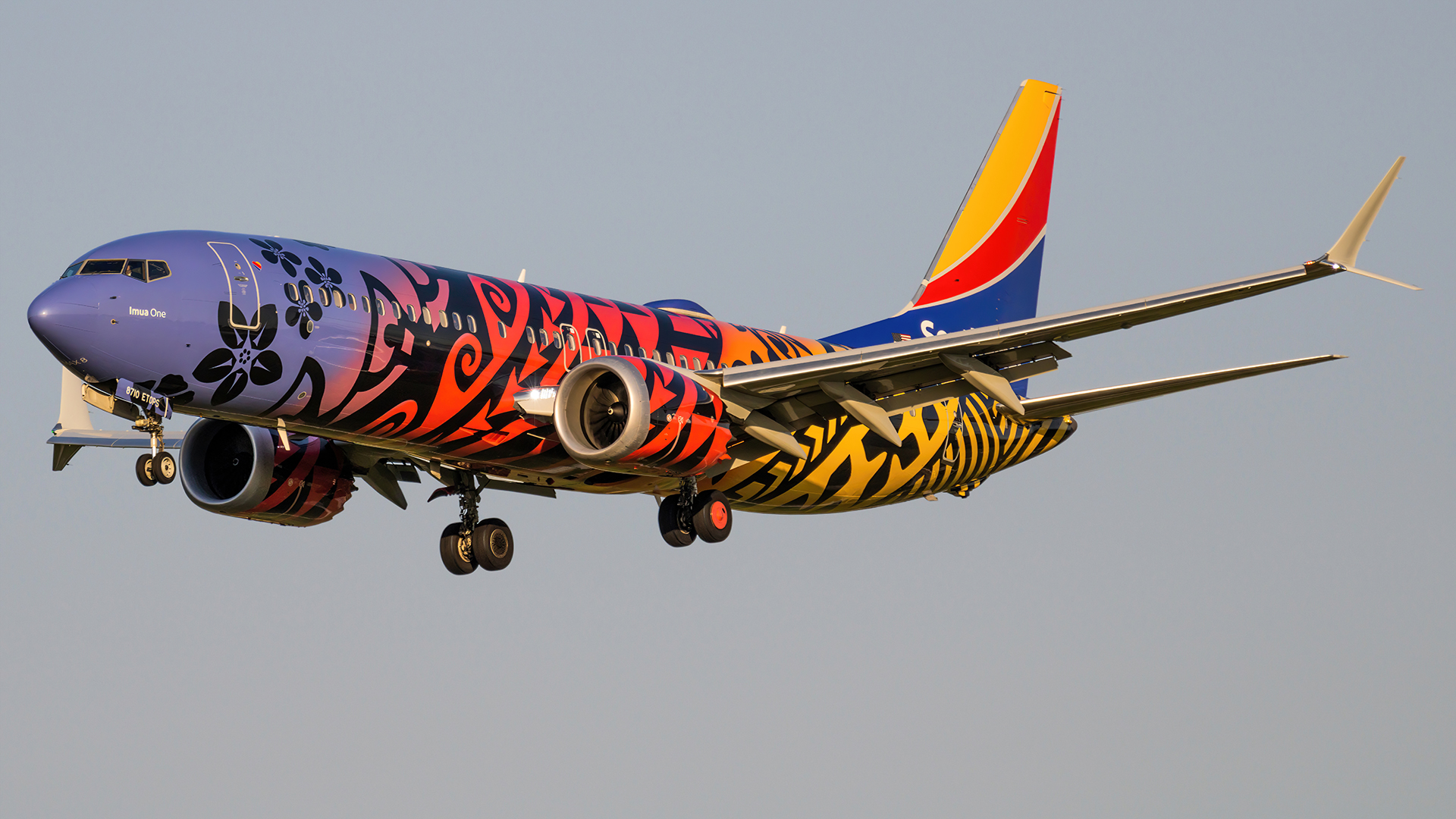 Full size: Southwest Airlines Boeing 737 MAX 8 N8710M at Baltimore/Washington International Thurgood Marshall Airport