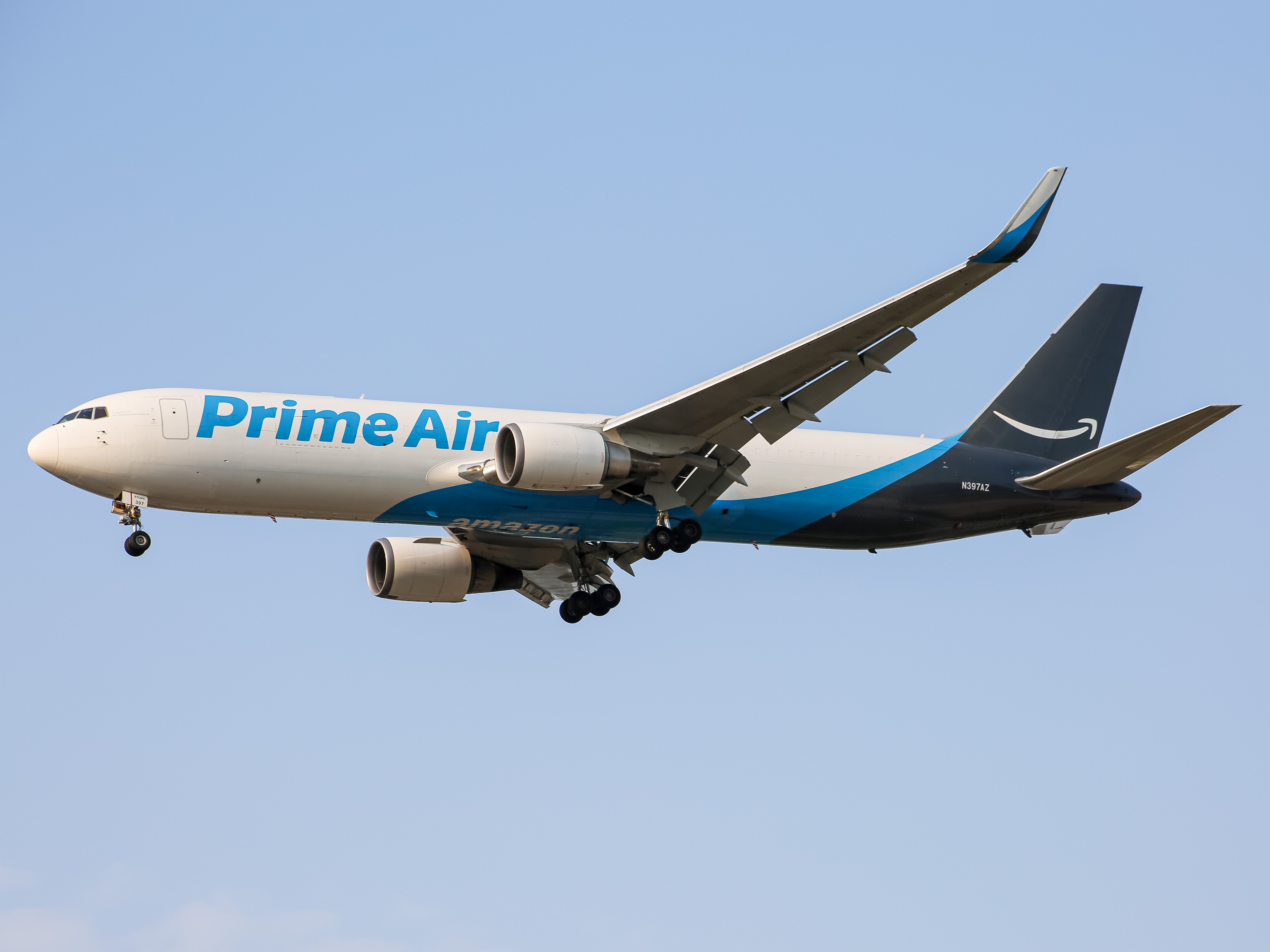 Full size: Prime Air Boeing 767-300F N397AZ at Baltimore/Washington International Thurgood Marshall Airport
