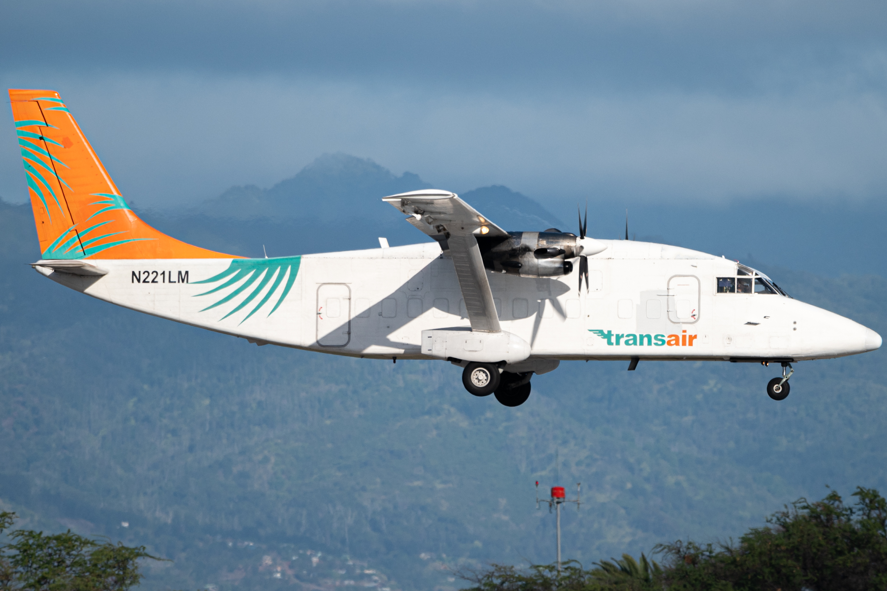Full size: TransAir Short SD3-60 N221LM at Daniel K Inouye International Airport