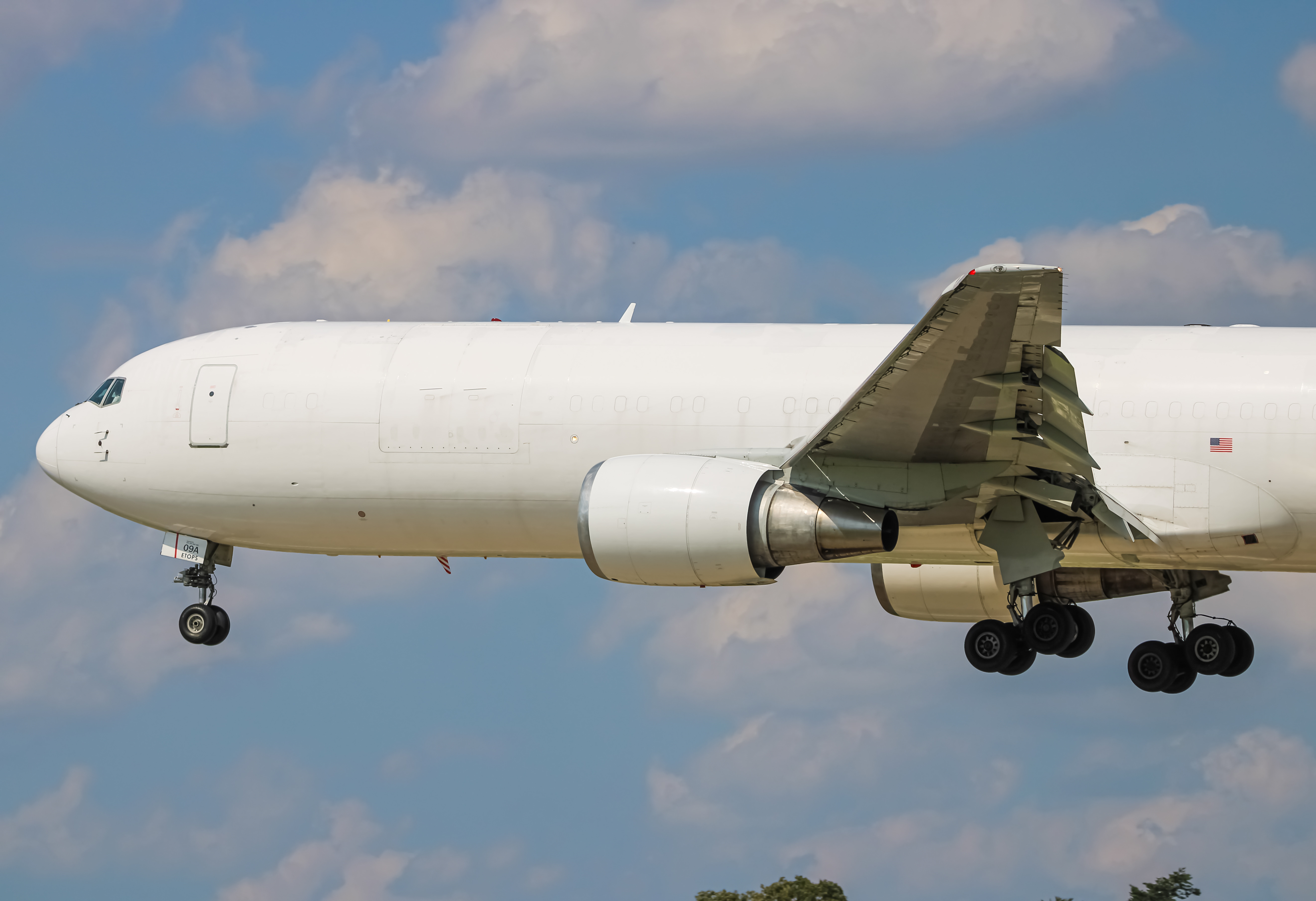 Full size: Atlas Air Boeing 767-300F N1709A at Baltimore/Washington International Thurgood Marshall Airport