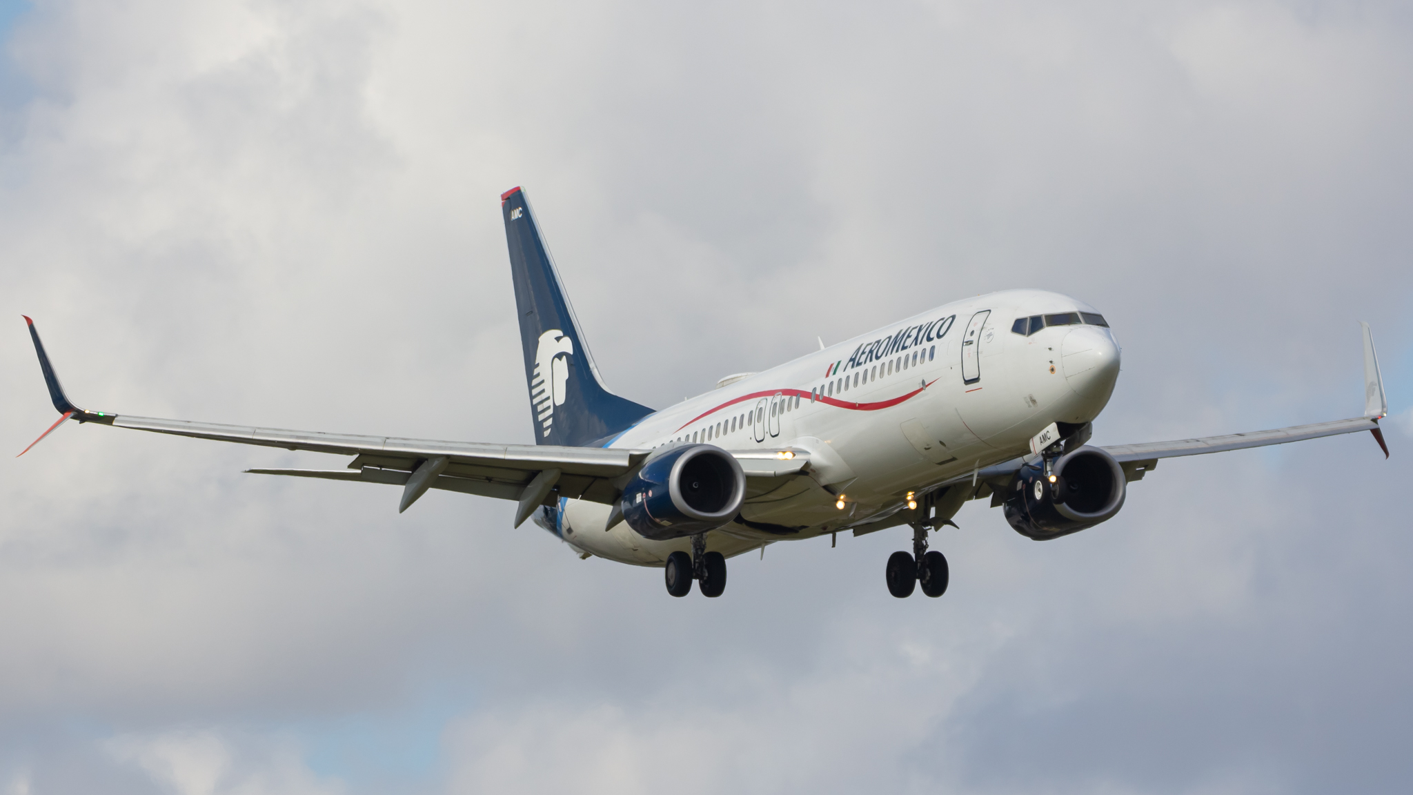 Full size: Aeromexico Boeing 737-800 XA-AMC at Miami International Airport