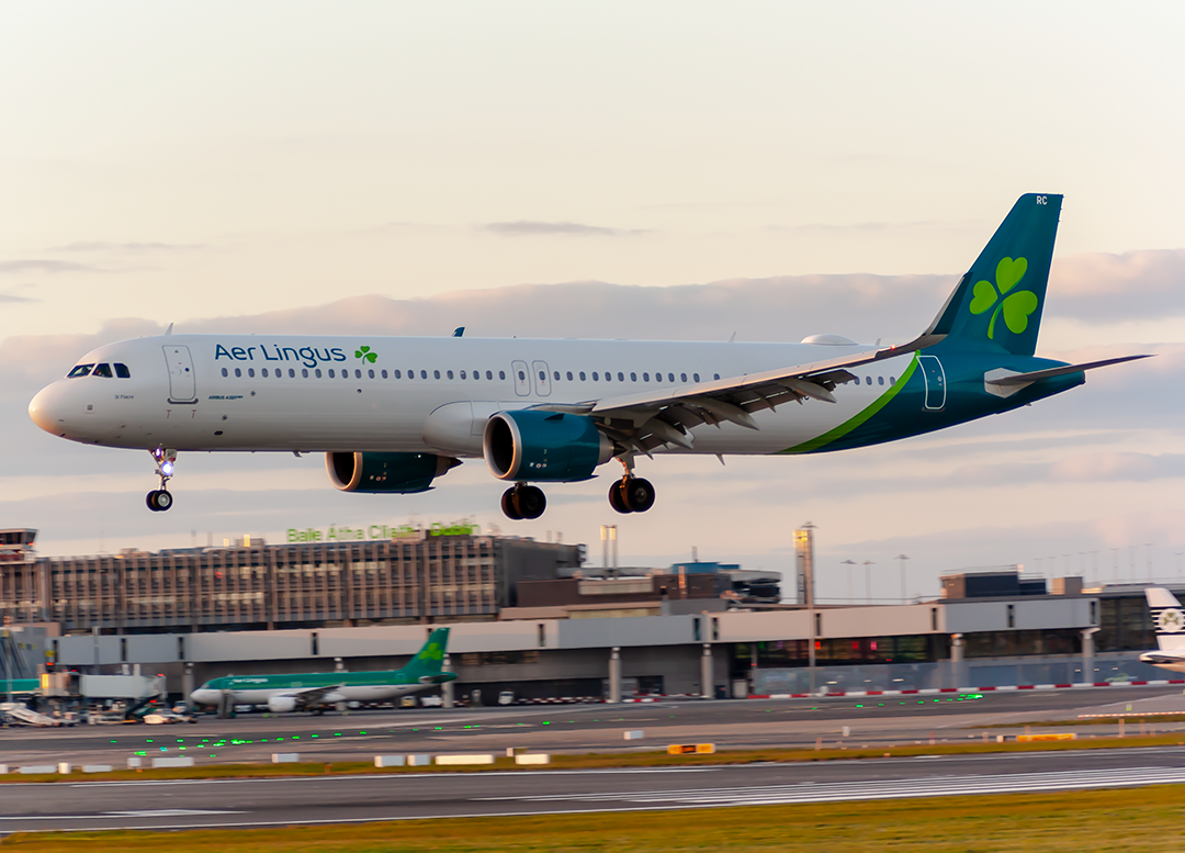 Full size: Aer Lingus Airbus A321NEO EI-LRC at Dublin International Airport